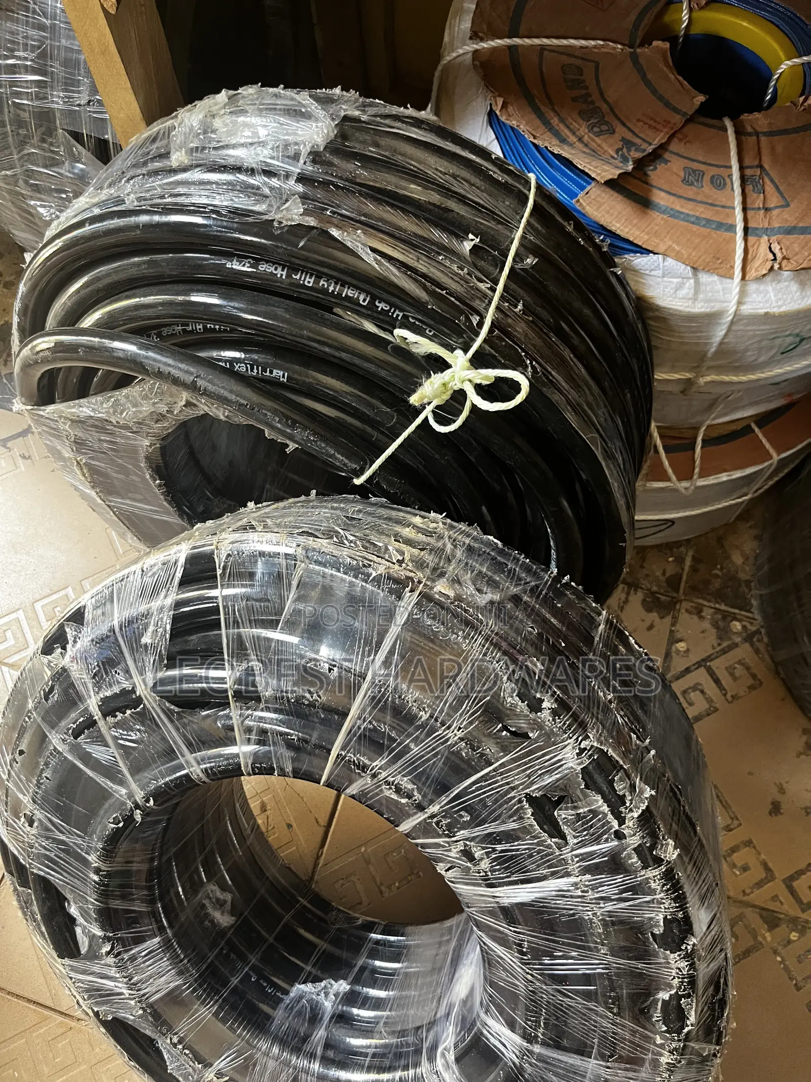 3/4 Black Flexible PVC Hose/Tubing,