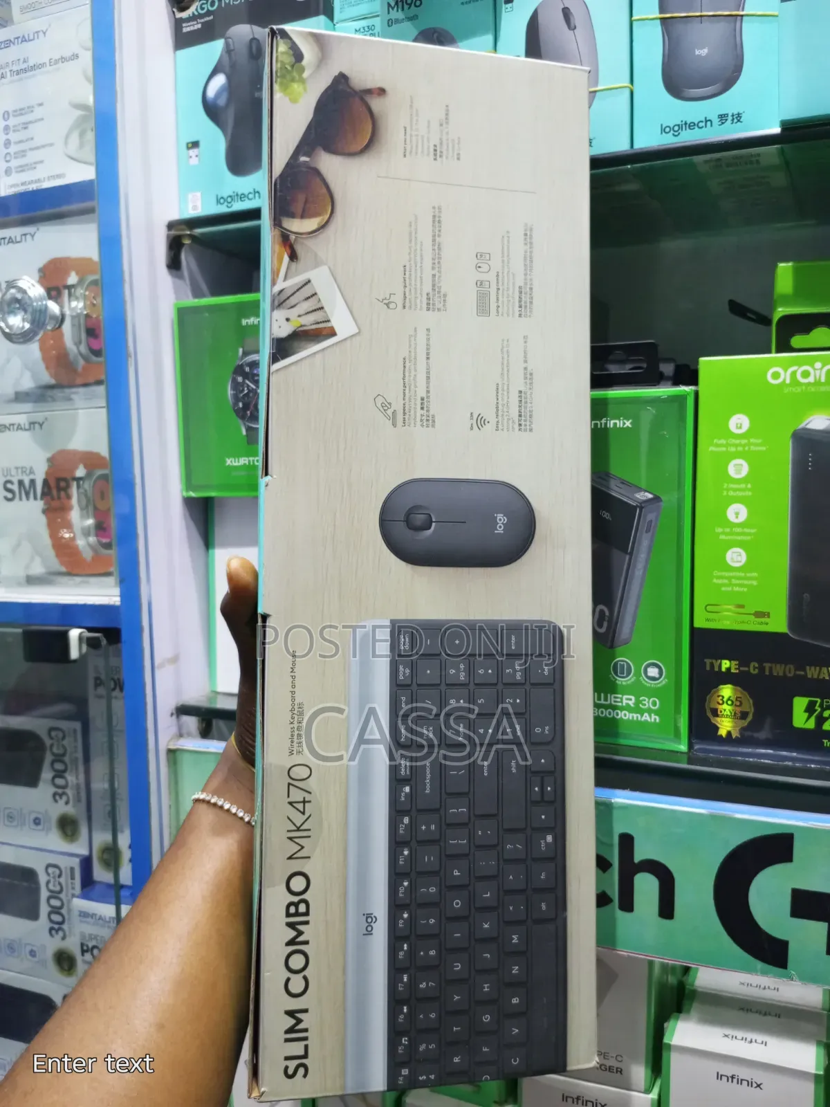 Logitech MK470 Slim Combo Wireless Keyboard + Mouse