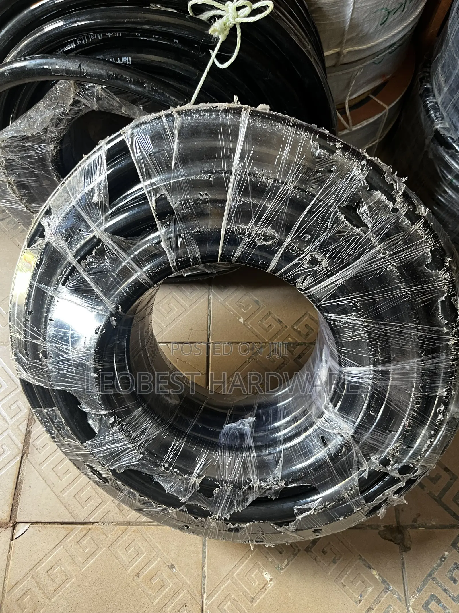 3/4 Black Flexible PVC Hose/Tubing,