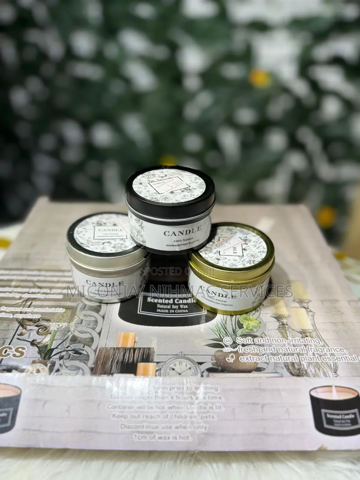 Natural Soy Wax Candle