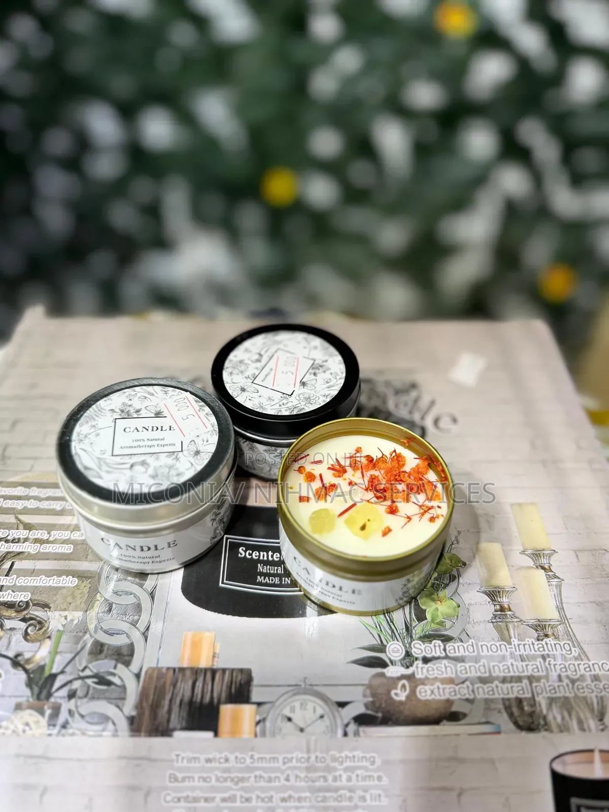 Natural Soy Wax Candle