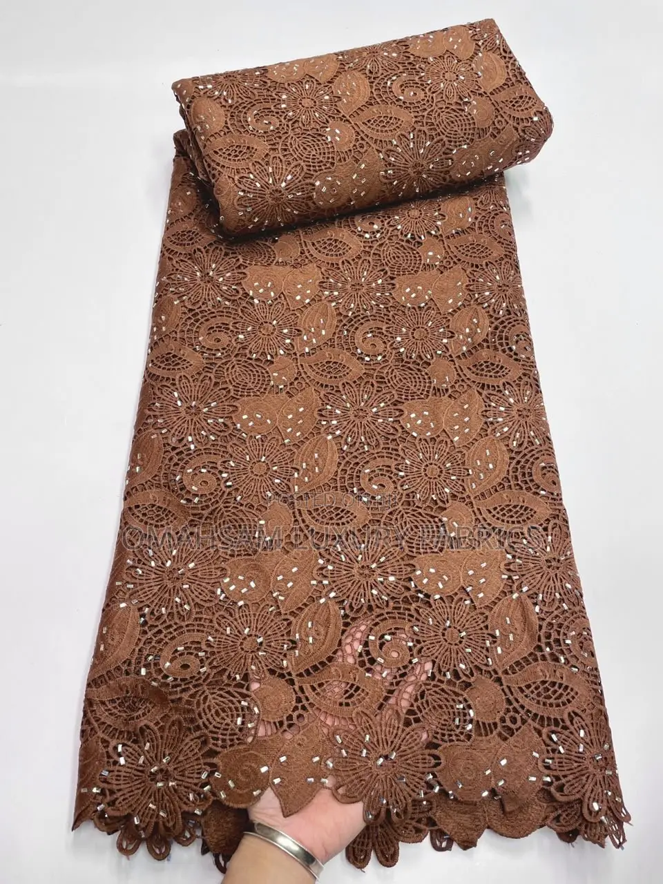 Swiss Cord Lace With Stones