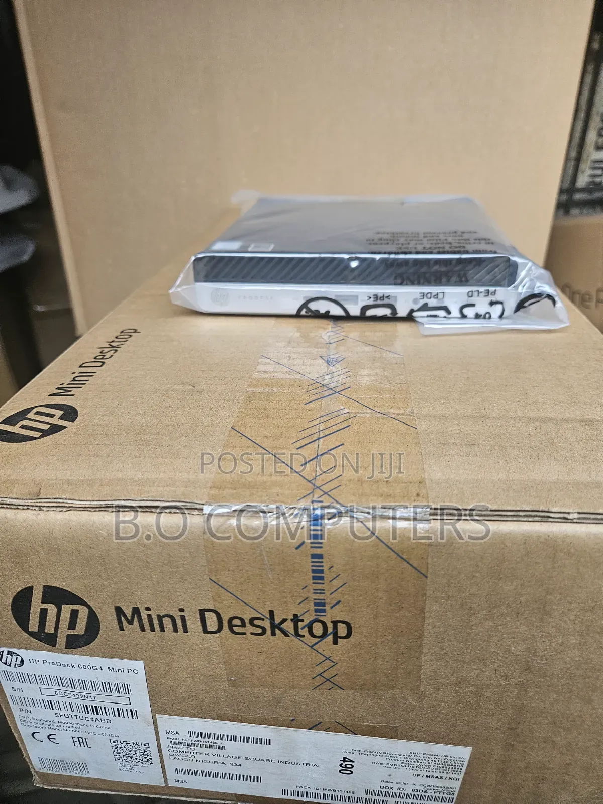 New Desktop Computer HP ProDesk 600 G4 8GB Intel Core i5 SSD 256GB