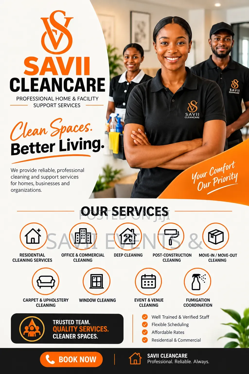 Professional Cleaning Home Maintenance Services