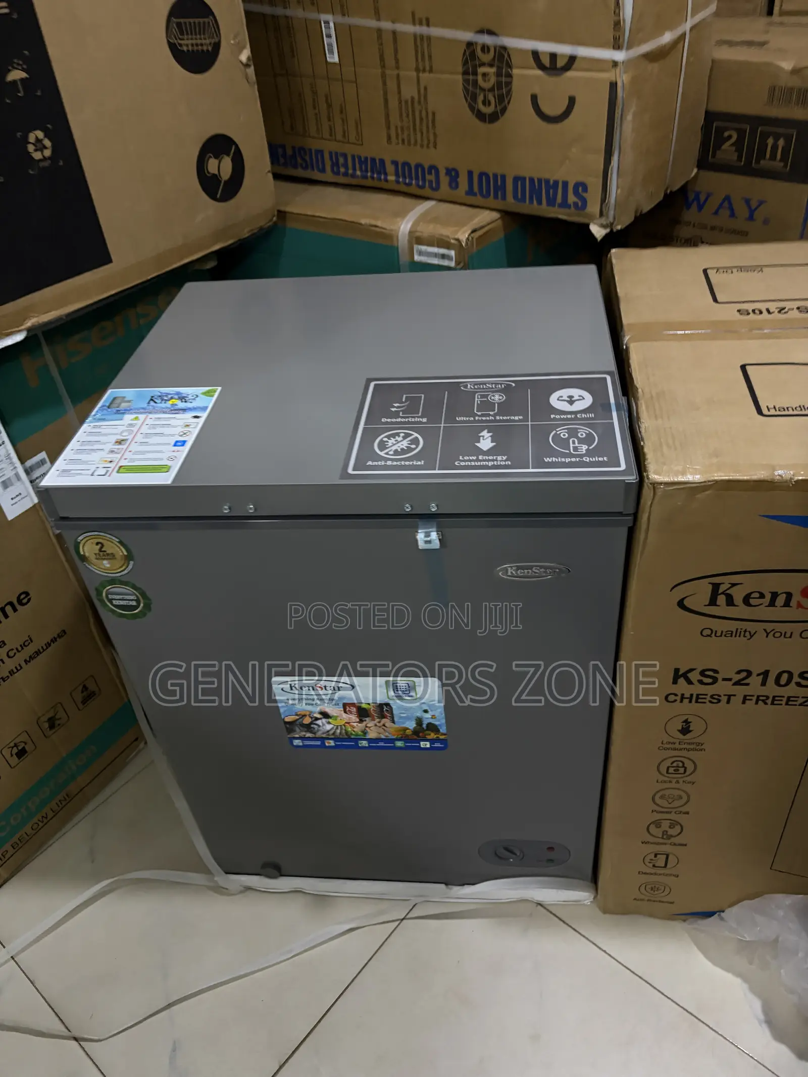 Kenstar 160L Chest Freezer With 3D Cooling