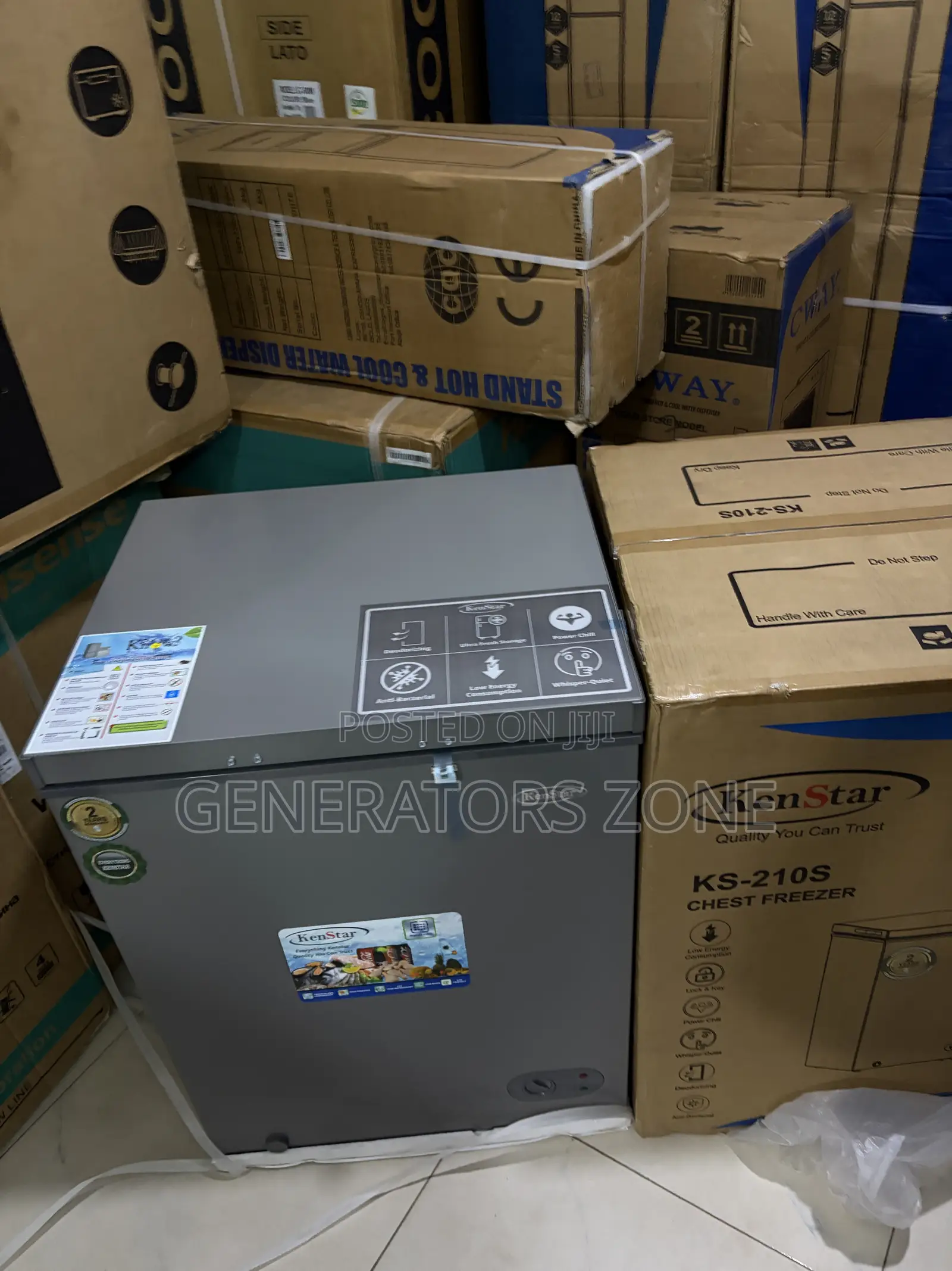 Kenstar 160L Three-Dimensional Cooling Freezer