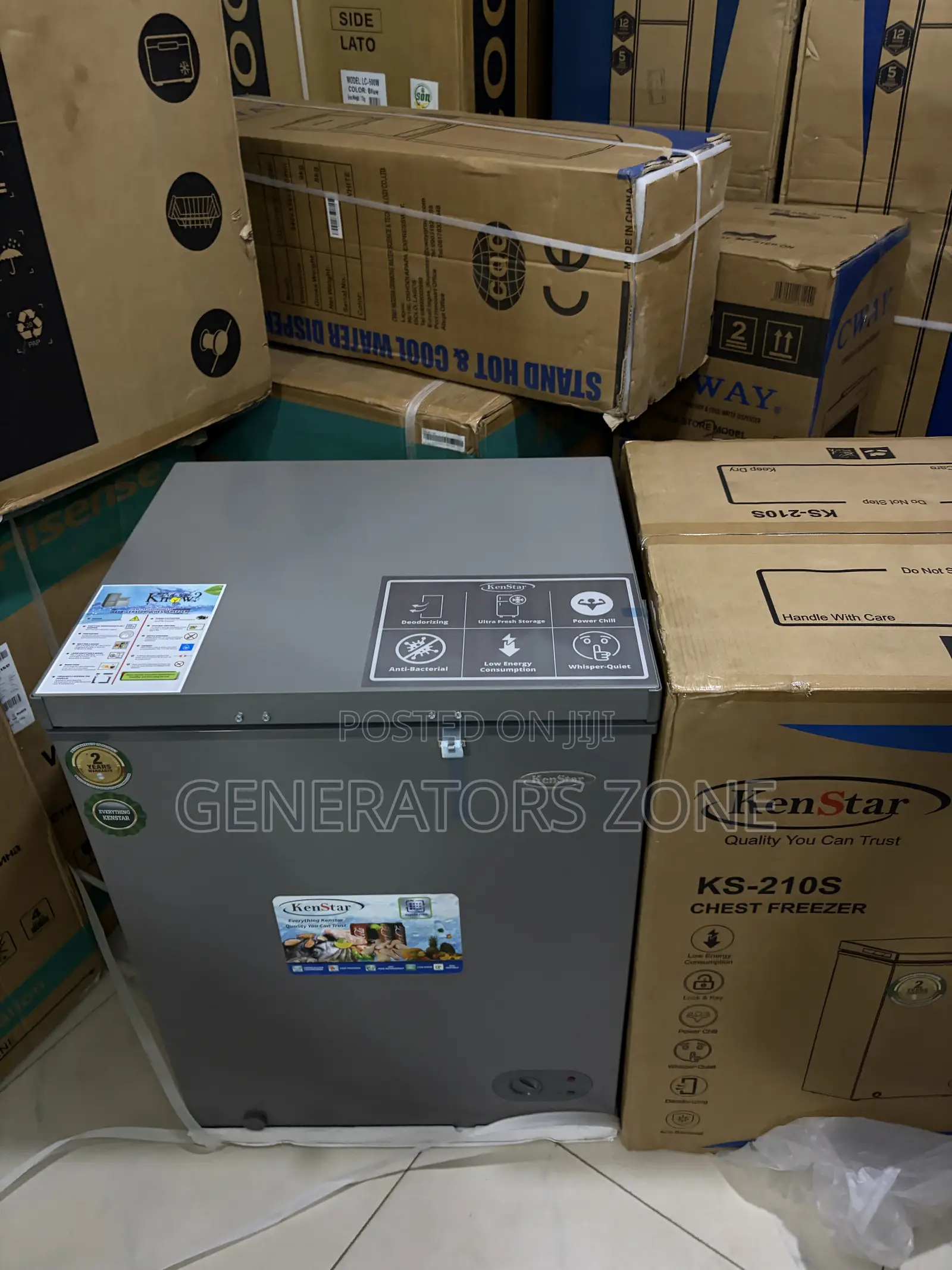 Kenstar 160L Three-Dimensional Cooling Freezer