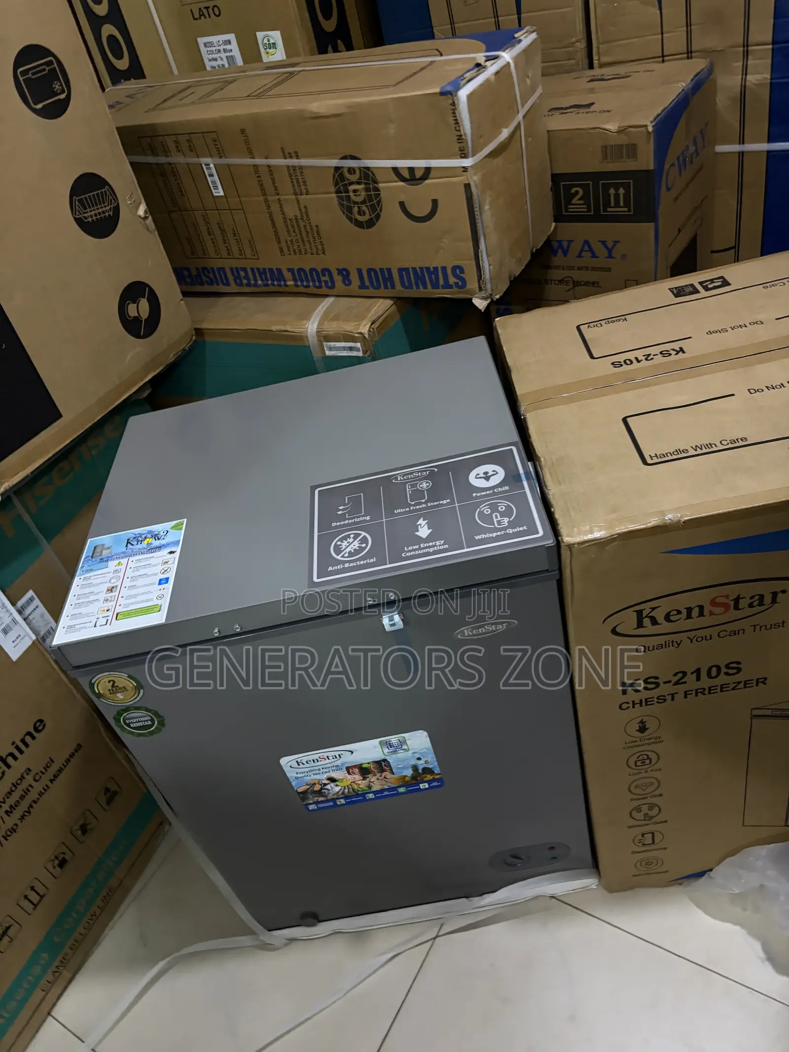 Kenstar 160L Chest Freezer With Power Indicator