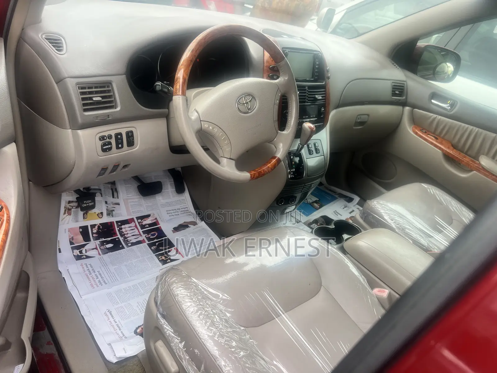 Toyota Sienna XLE Limited FWD 2006 Red