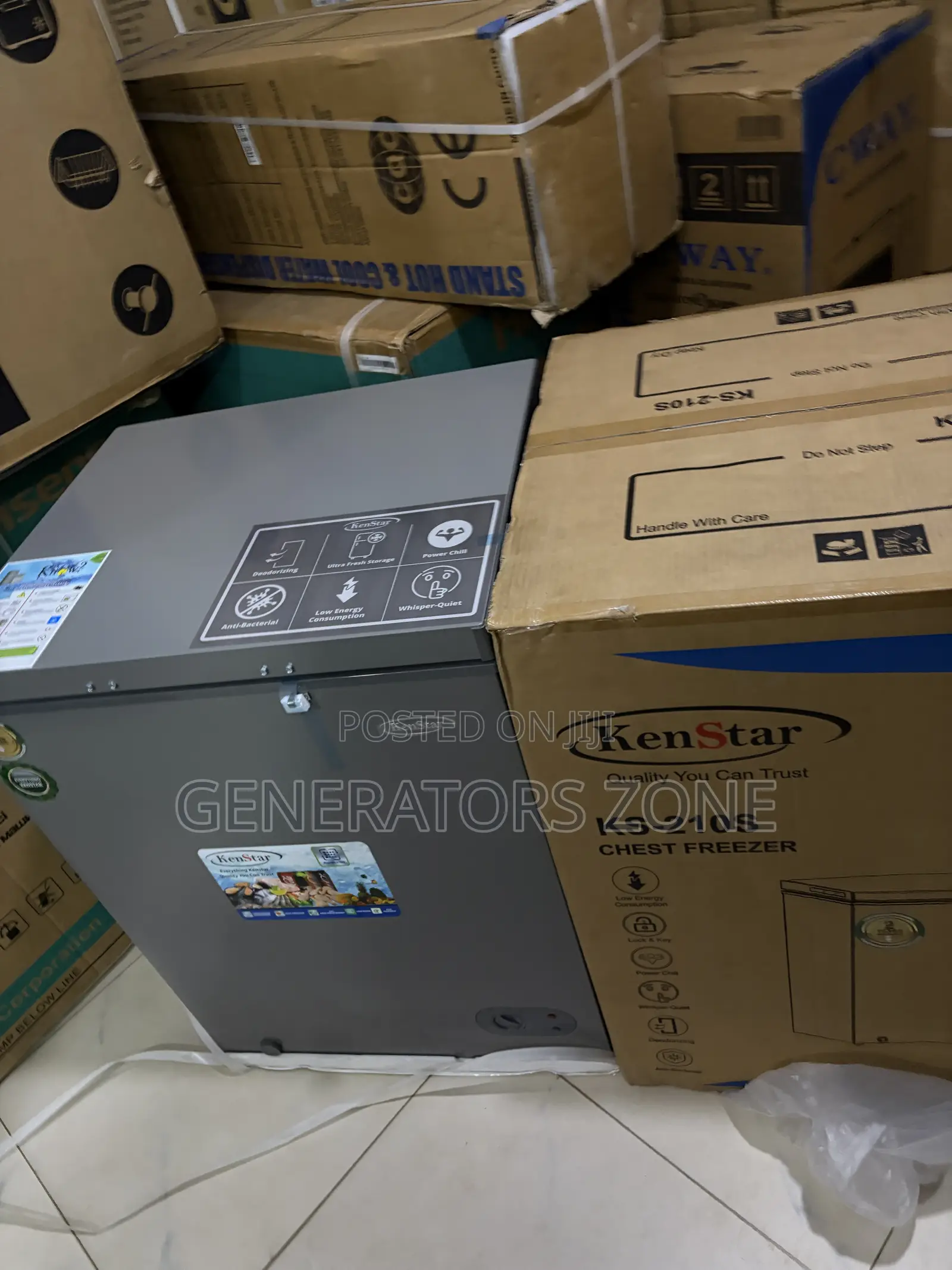Kenstar KS-210S 160L Single Door Chest Freezer