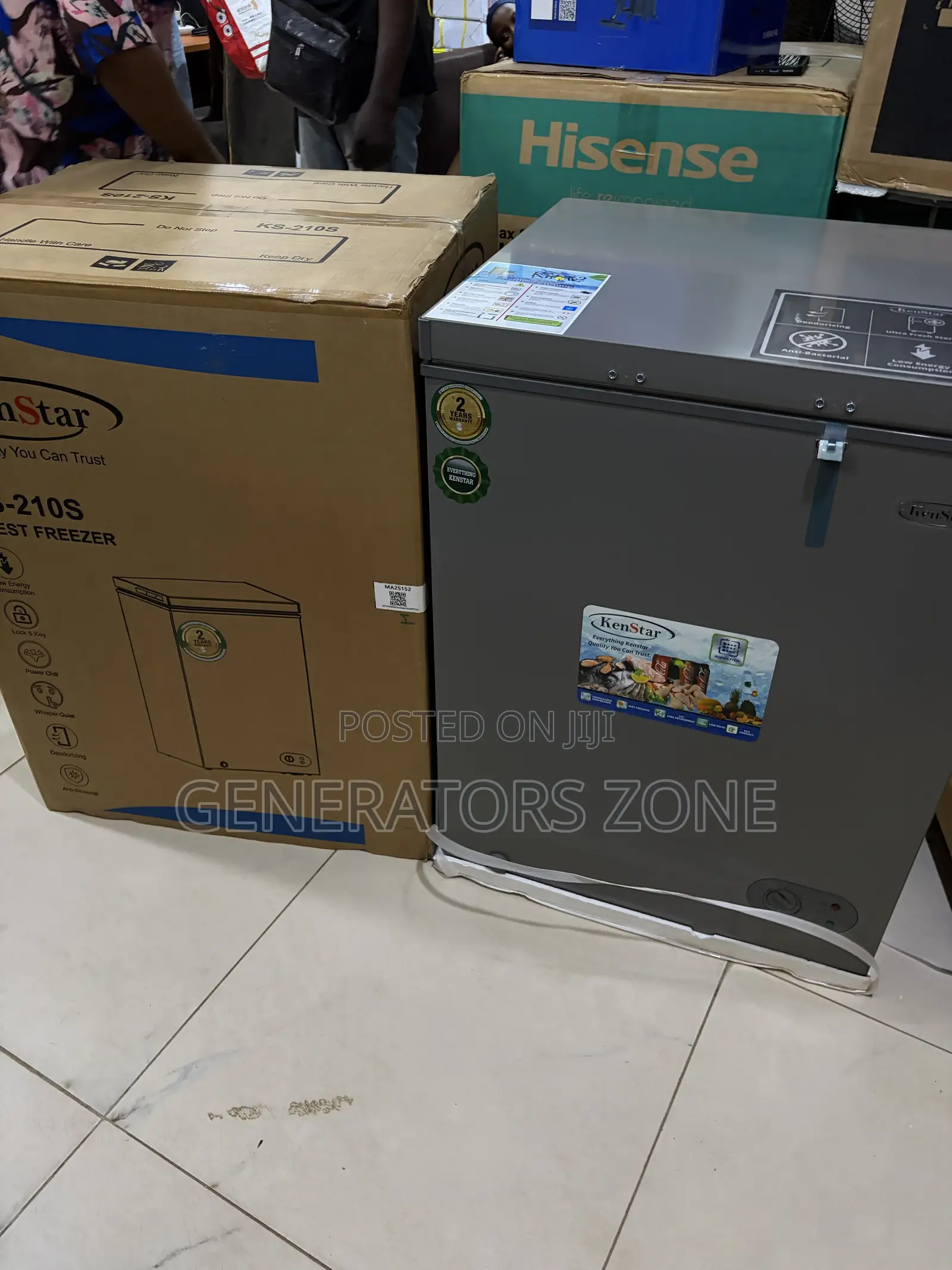 Kenstar KS210S Single Compartment Chest Freezer