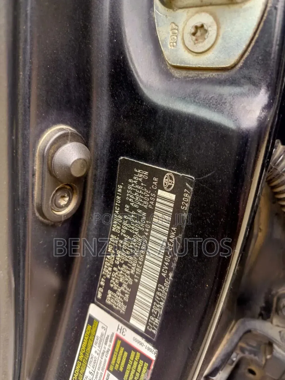 Toyota Camry 2008 Black