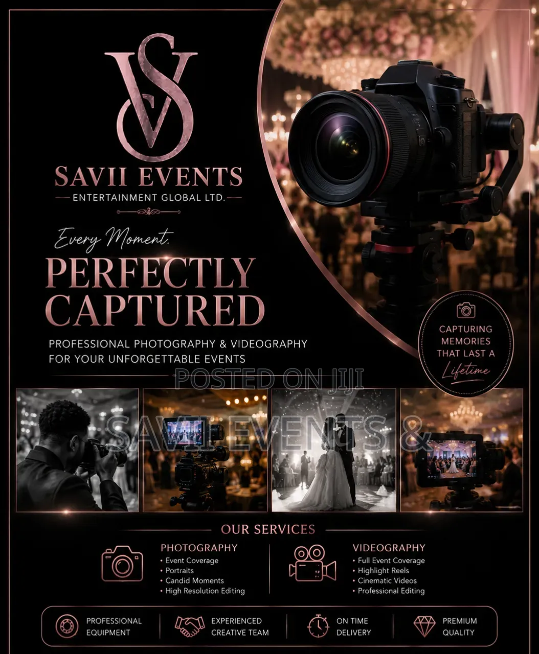 Professional Photographer Videographer for All Events