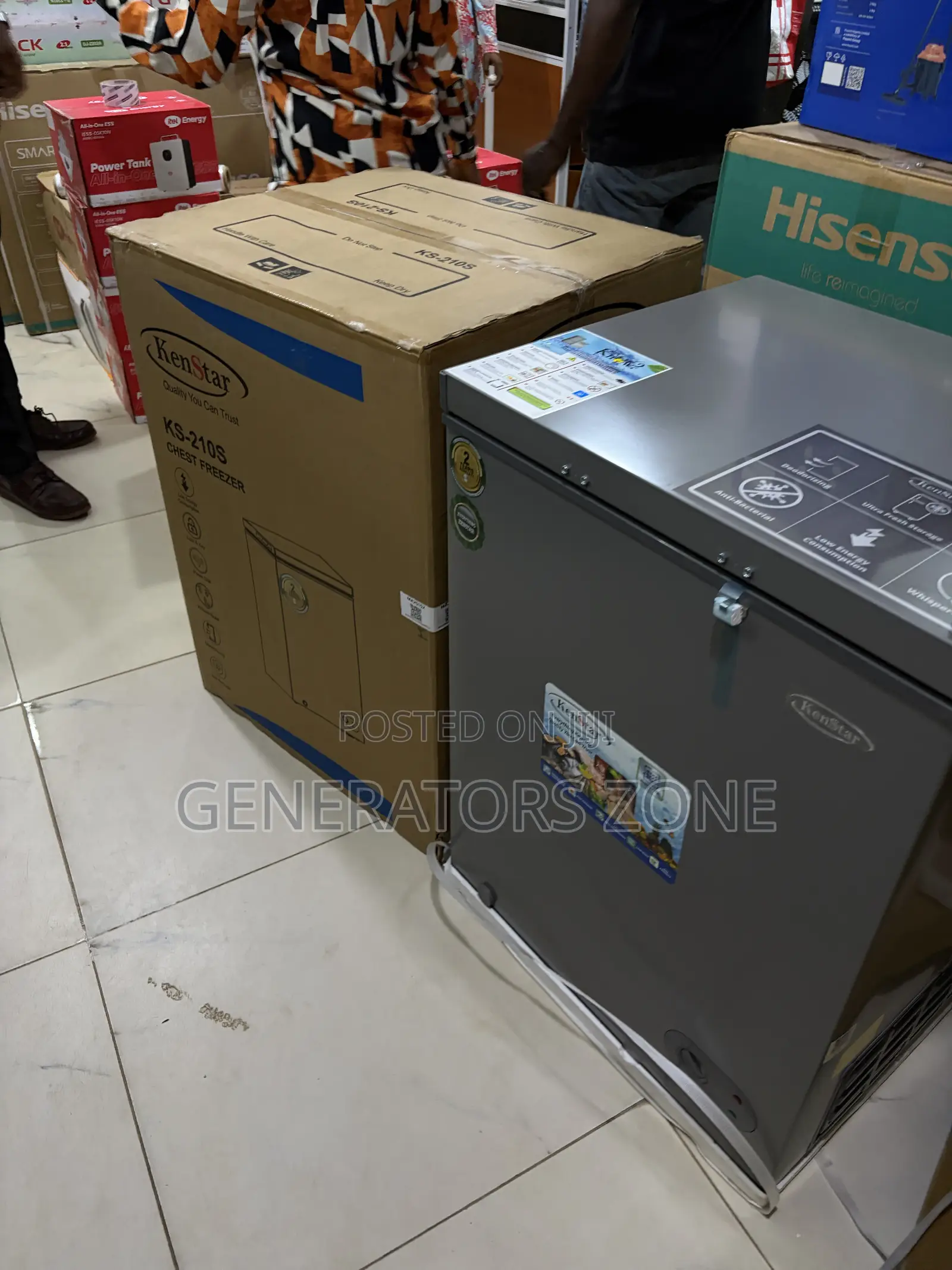 Kenstar KS210S Commercial Deep Freezer 160L