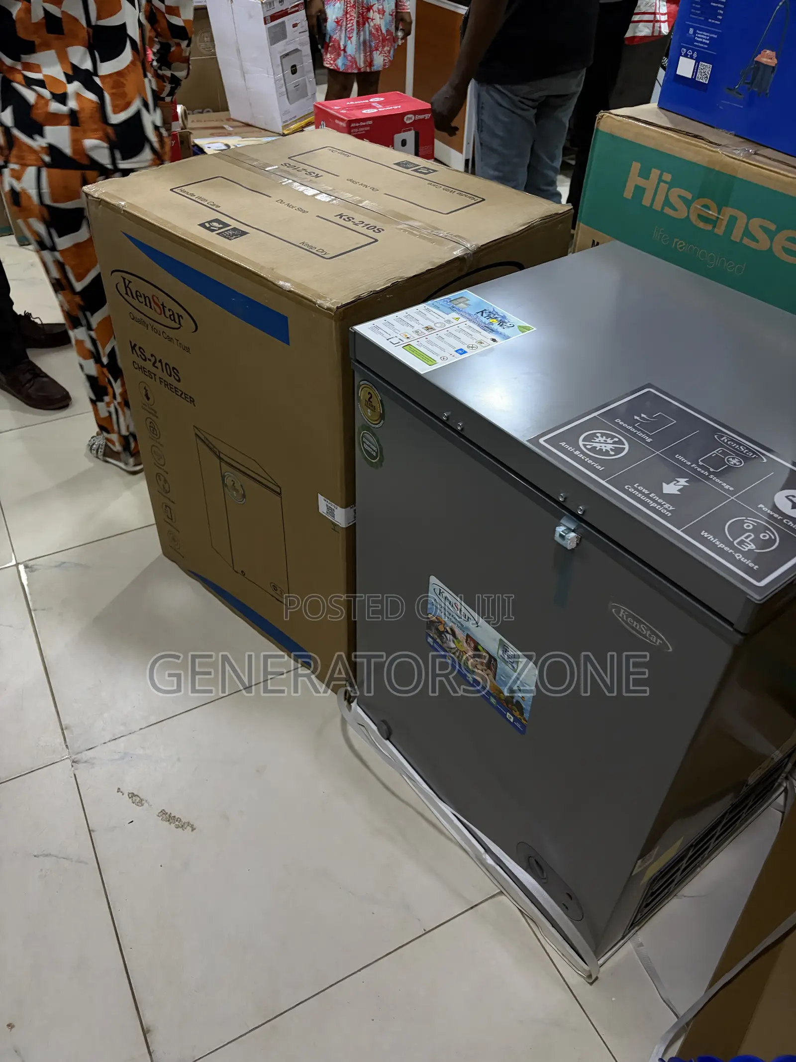 Kenstar KS210S Durable 160L Chest Freezer