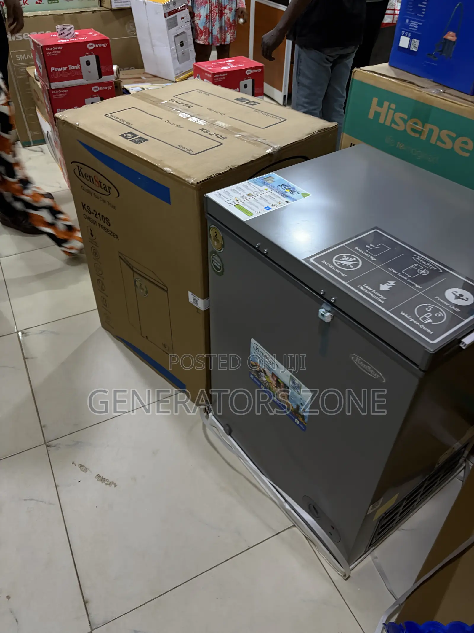 Kenstar KS210S Durable 160L Chest Freezer