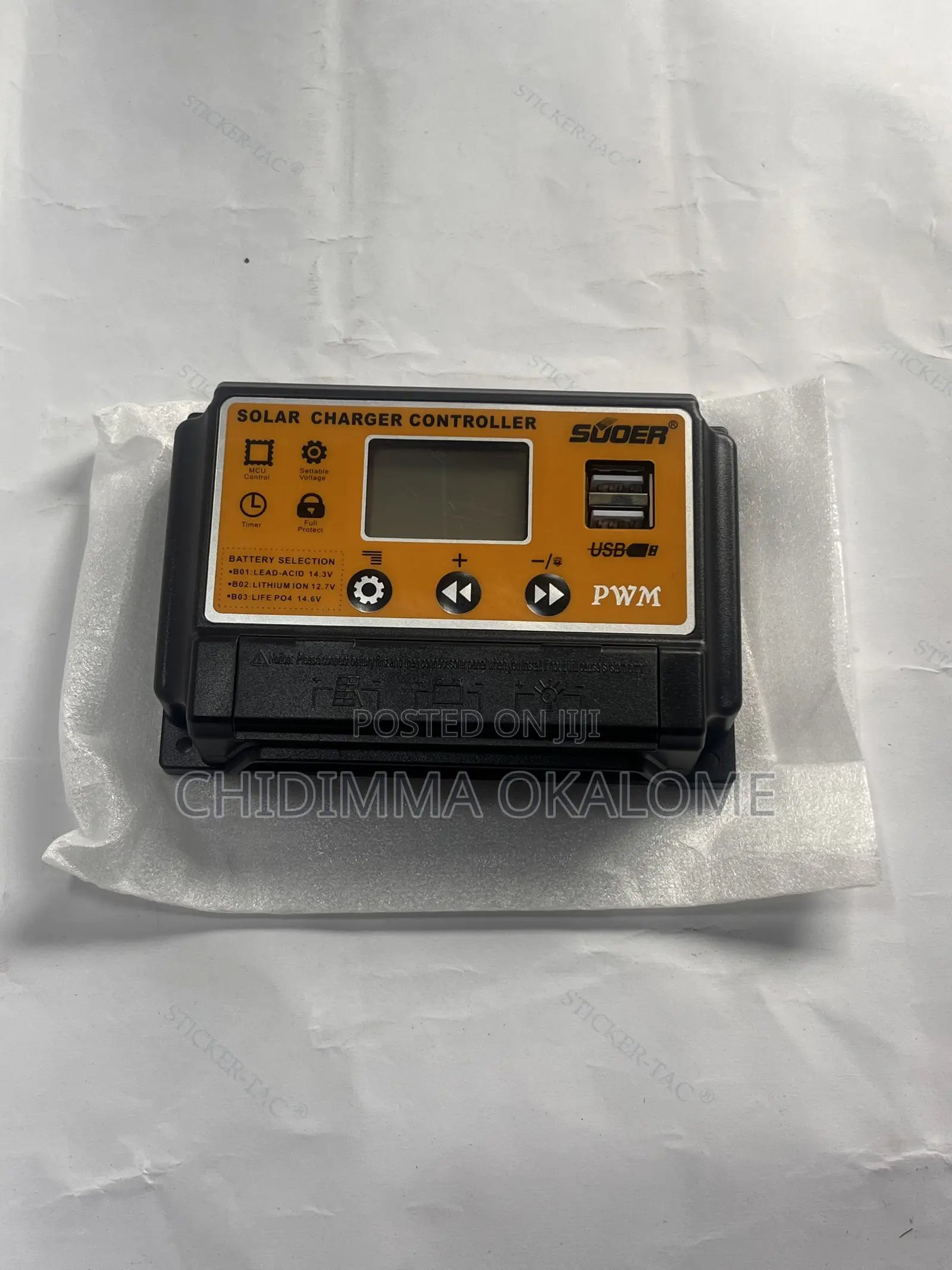 Suoer Solar Charge Controller 30a