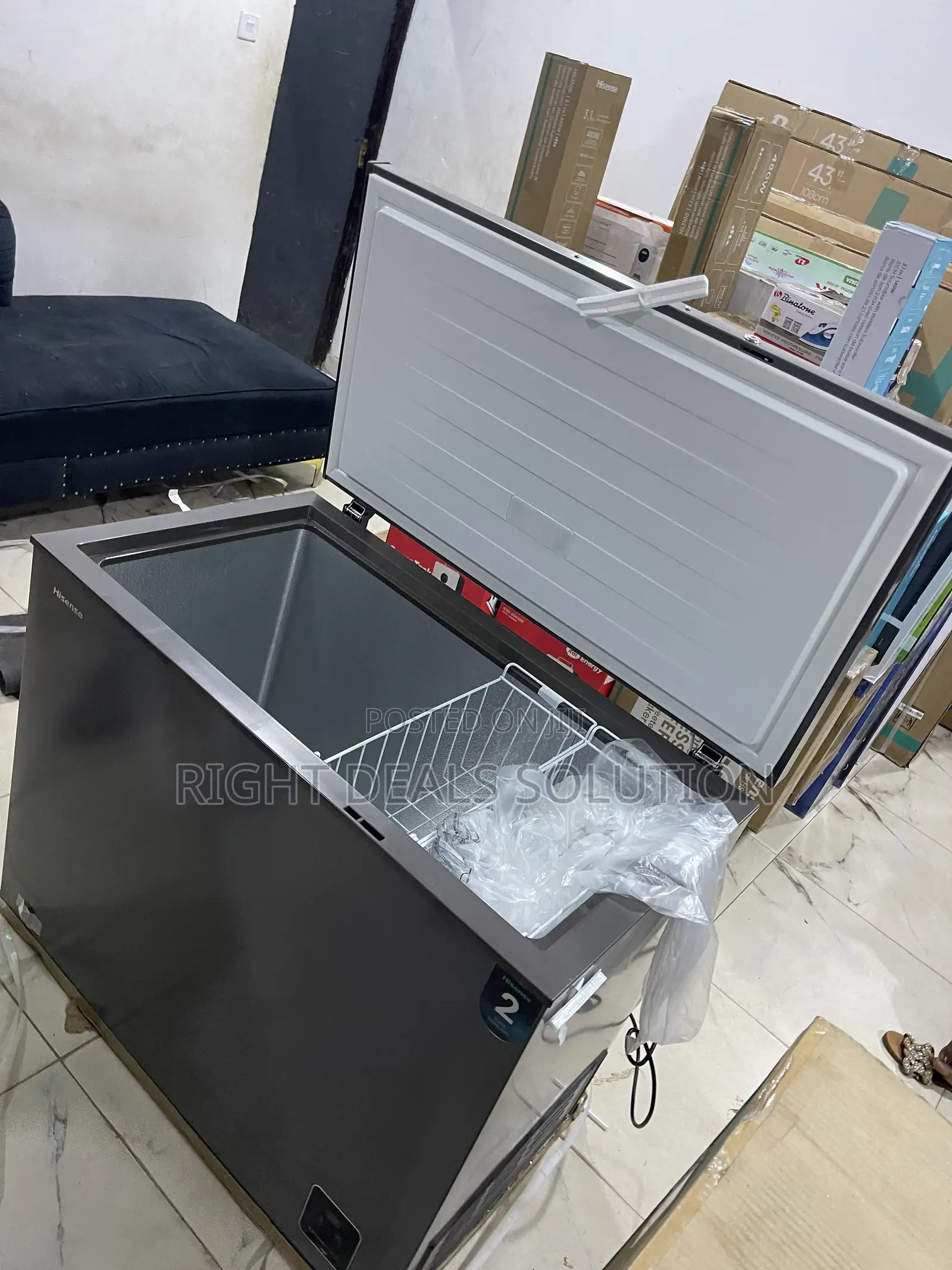 Keep More Frozen With the Powerful Hisense 250L Inverter Freezer