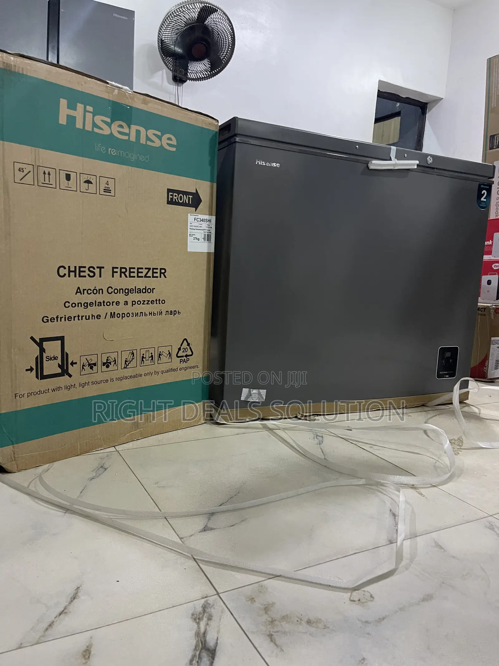 Big Freezing Space Meets Inverter Technology – Hisense 340SHI