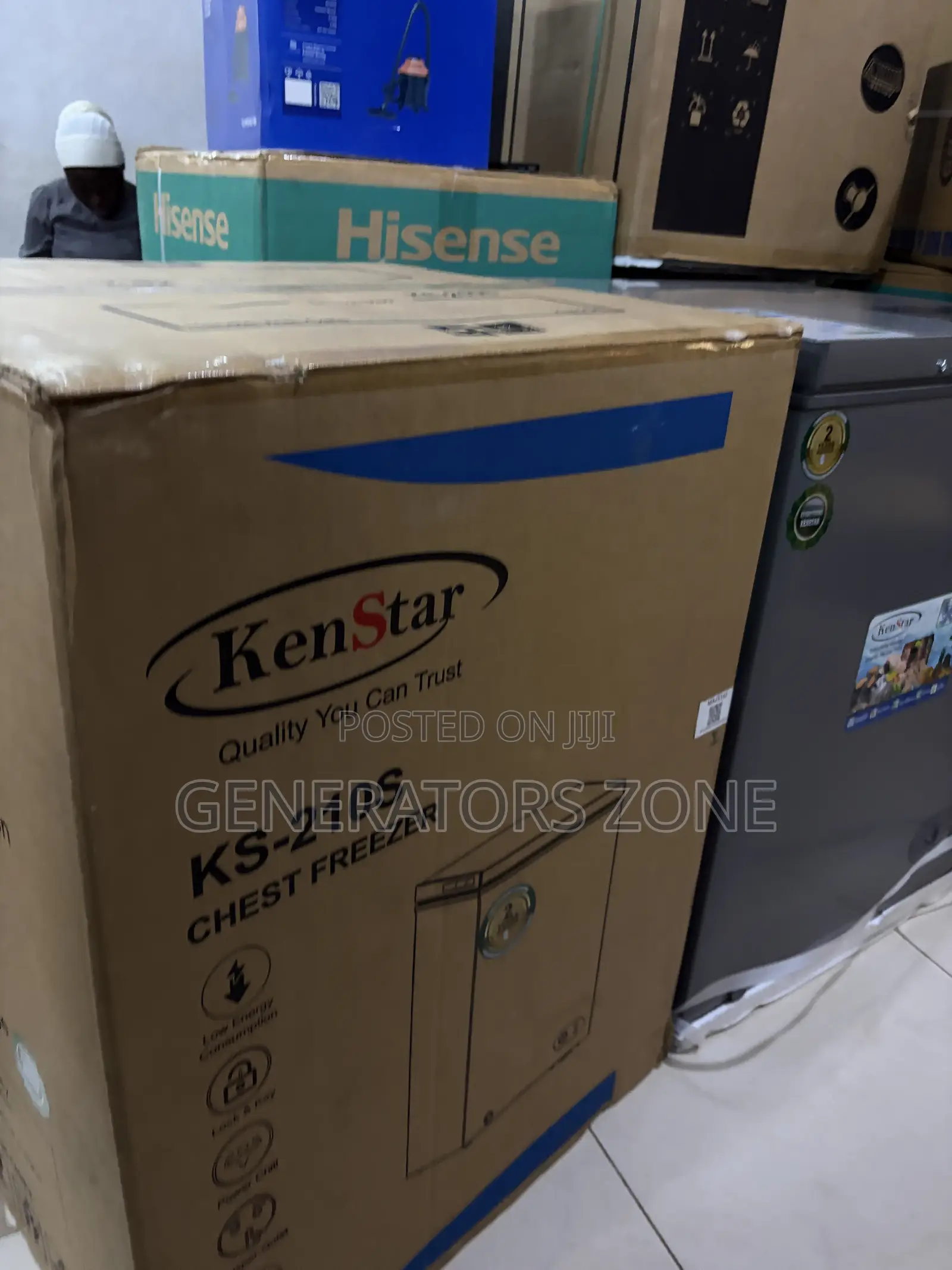 Kenstar KS-210S Compact Large-Capacity Freezer 142l