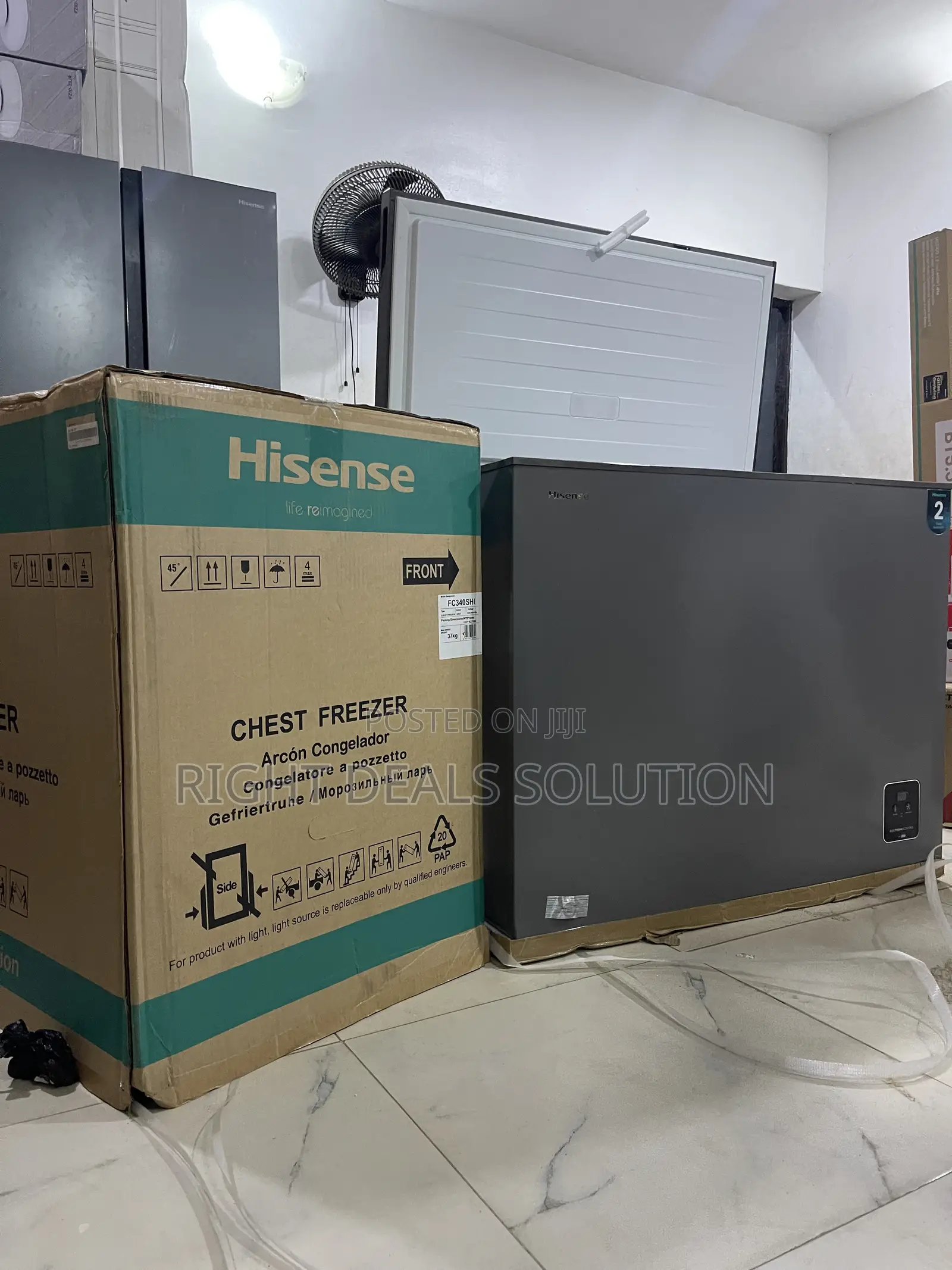 Your Business Deserves the Hisense 340SHI 250L Inverter Freezer
