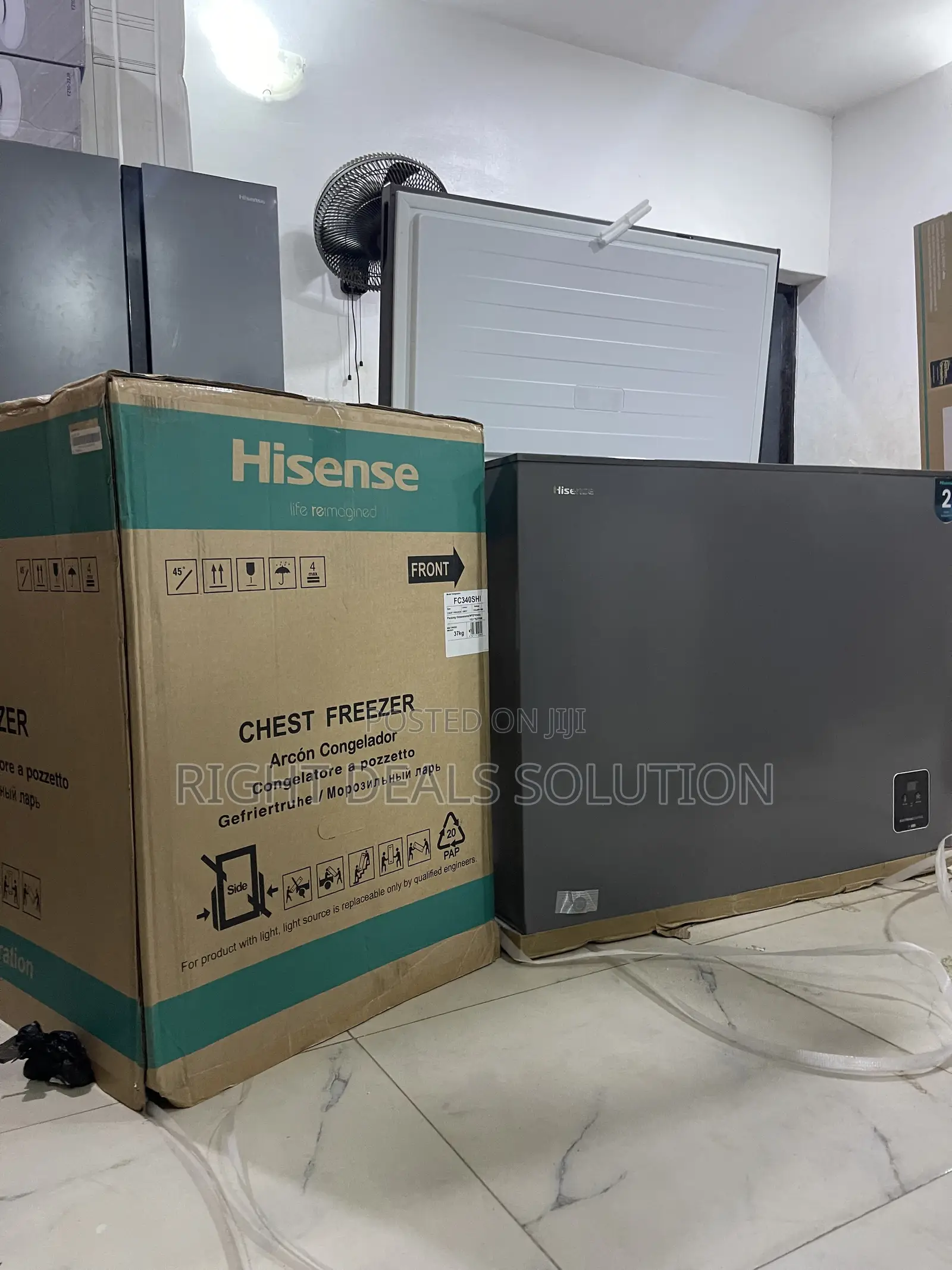 Your Business Deserves the Hisense 340SHI 250L Inverter Freezer