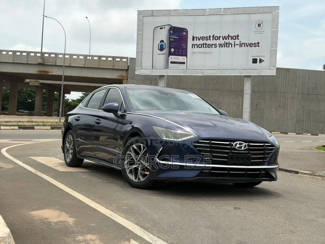 Hyundai Sonata 2020 Blue