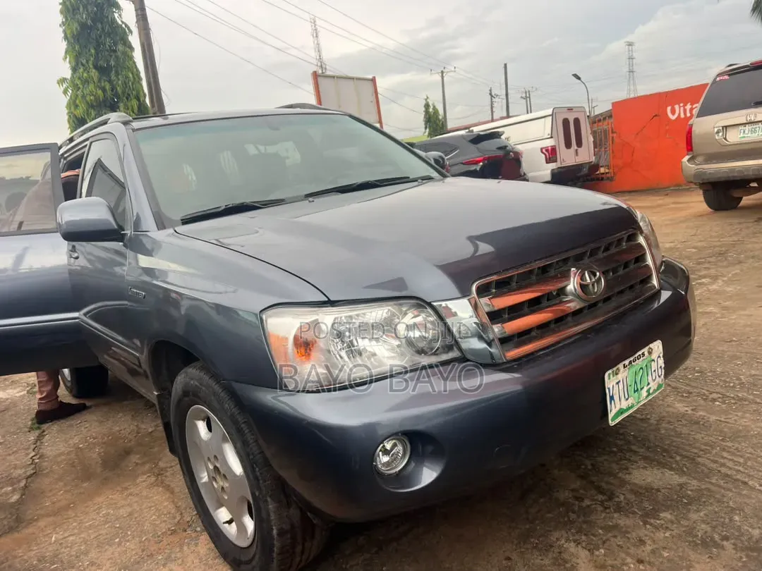 Toyota Highlander Limited V6 2006 Red