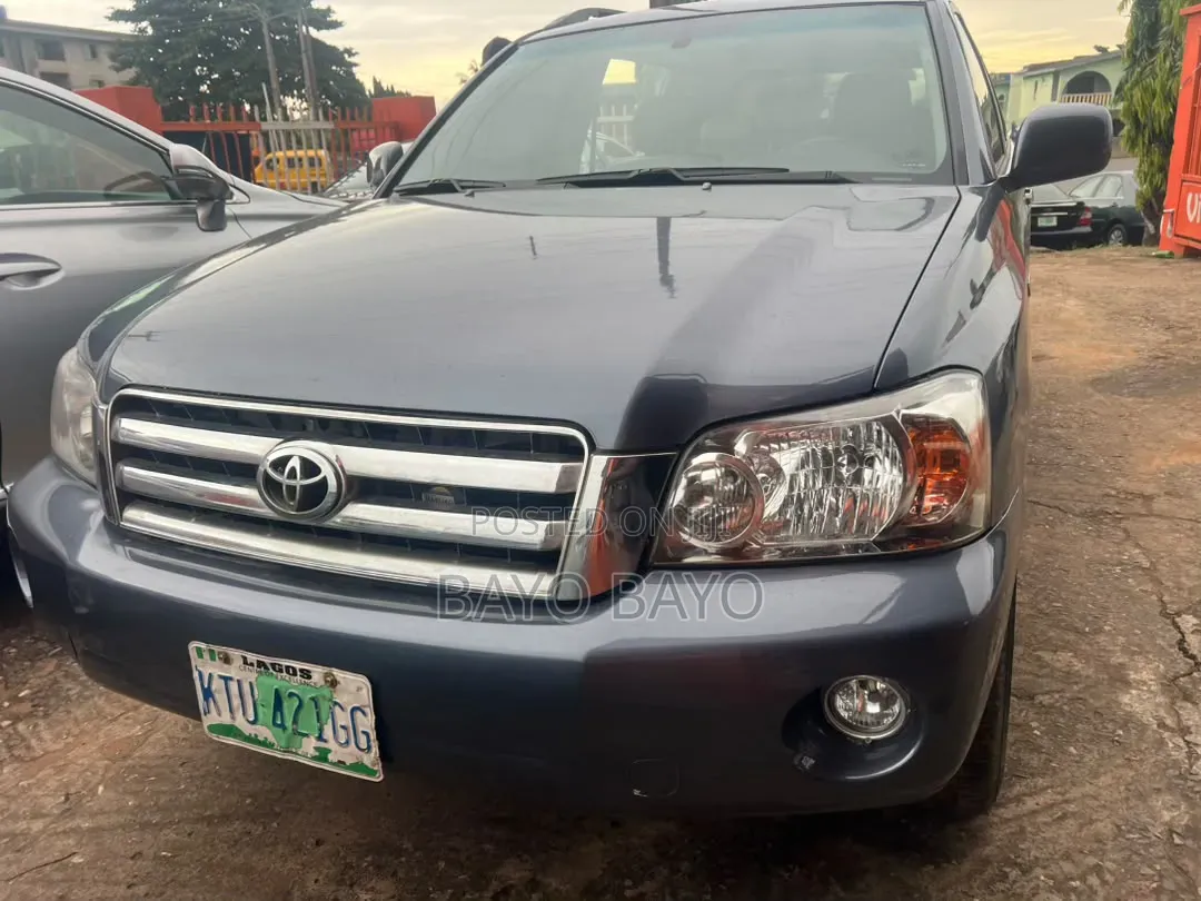Toyota Highlander Limited V6 2006 Red