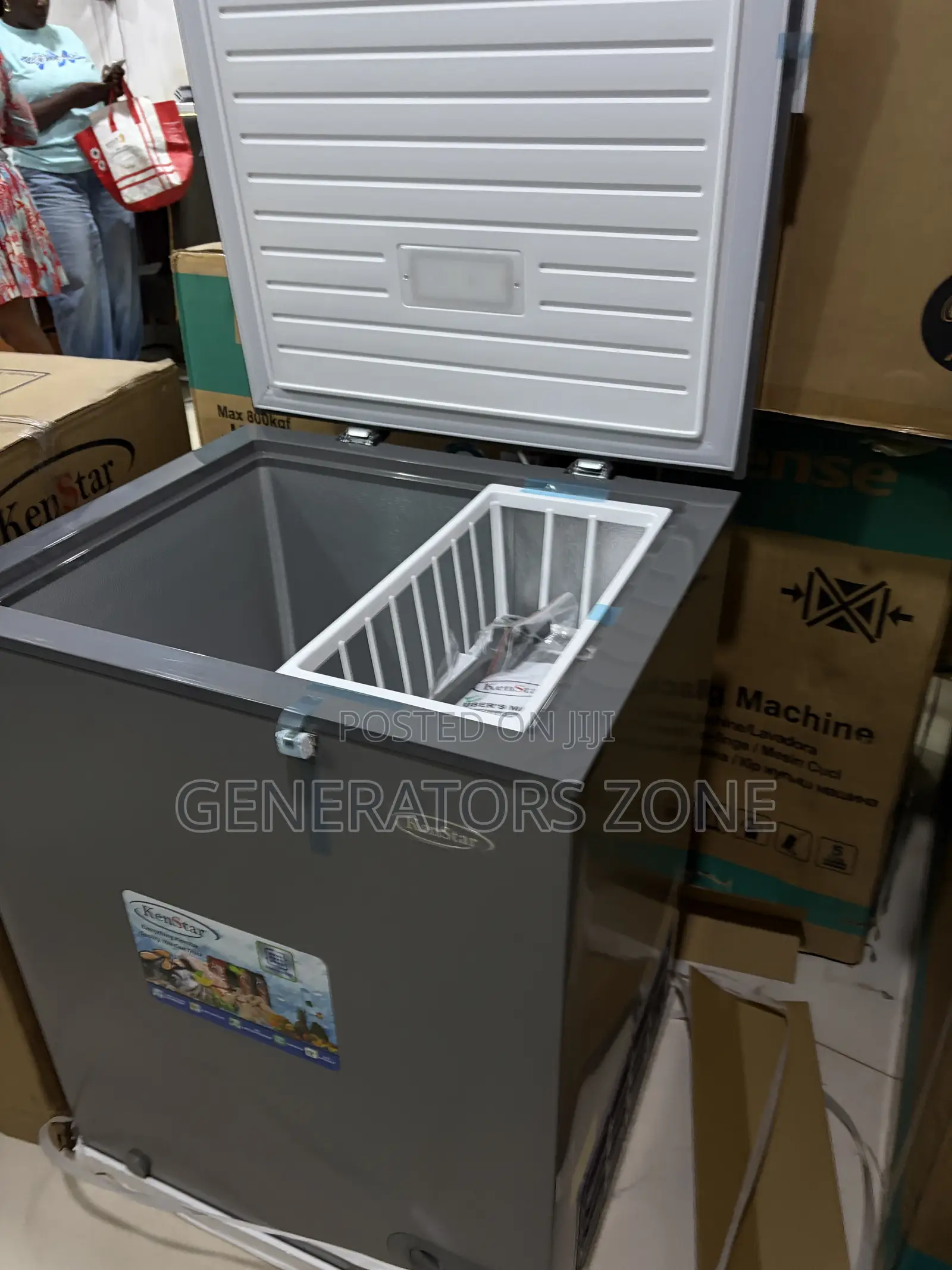 Kenstar 142L Chest Freezer With LED Light