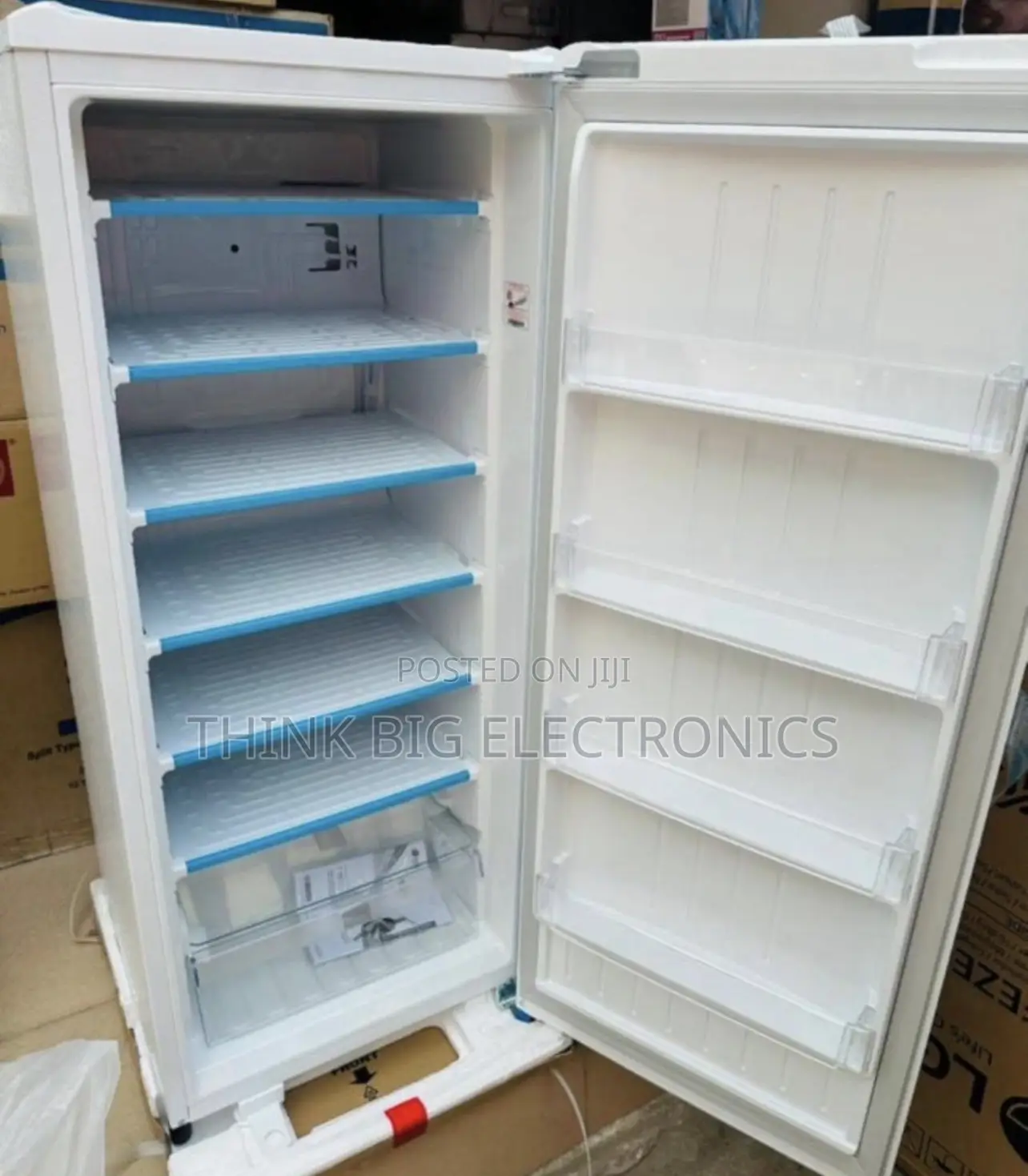 Brand New LG Vertical Upright Standing Deep Freezer - White