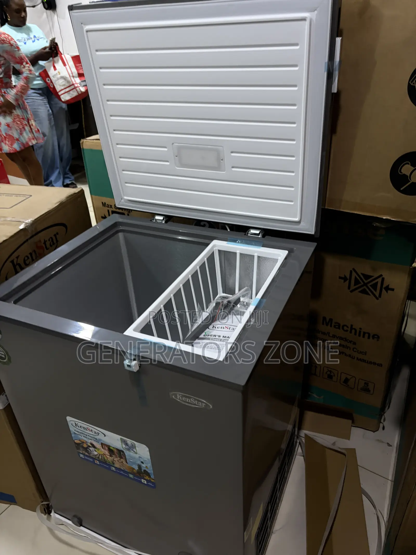 Kenstar 160L Deep Freezer With Removable Storage Basket