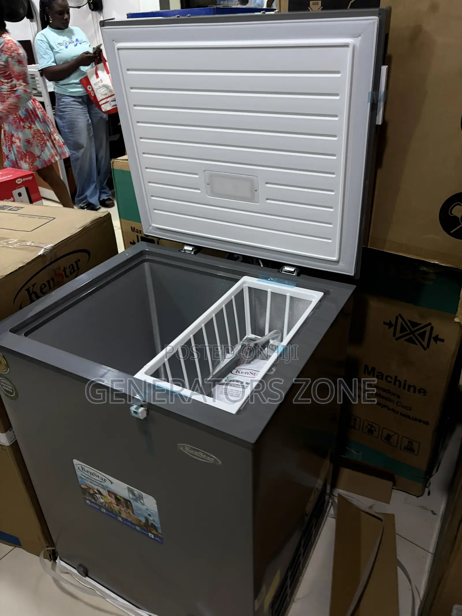 Kenstar 160L Deep Freezer With Removable Storage Basket