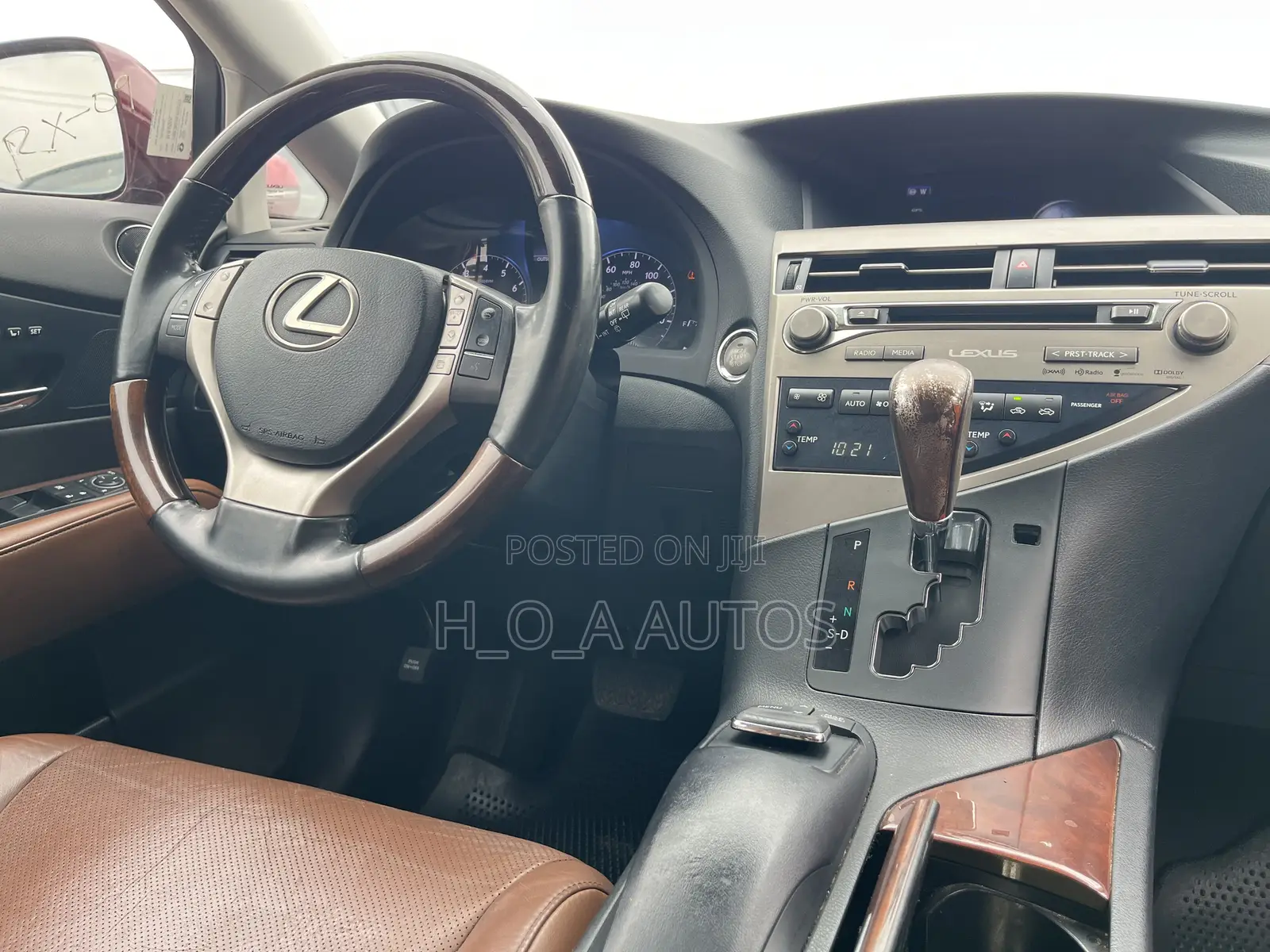 Lexus RX 350 AWD 2014 Burgundy