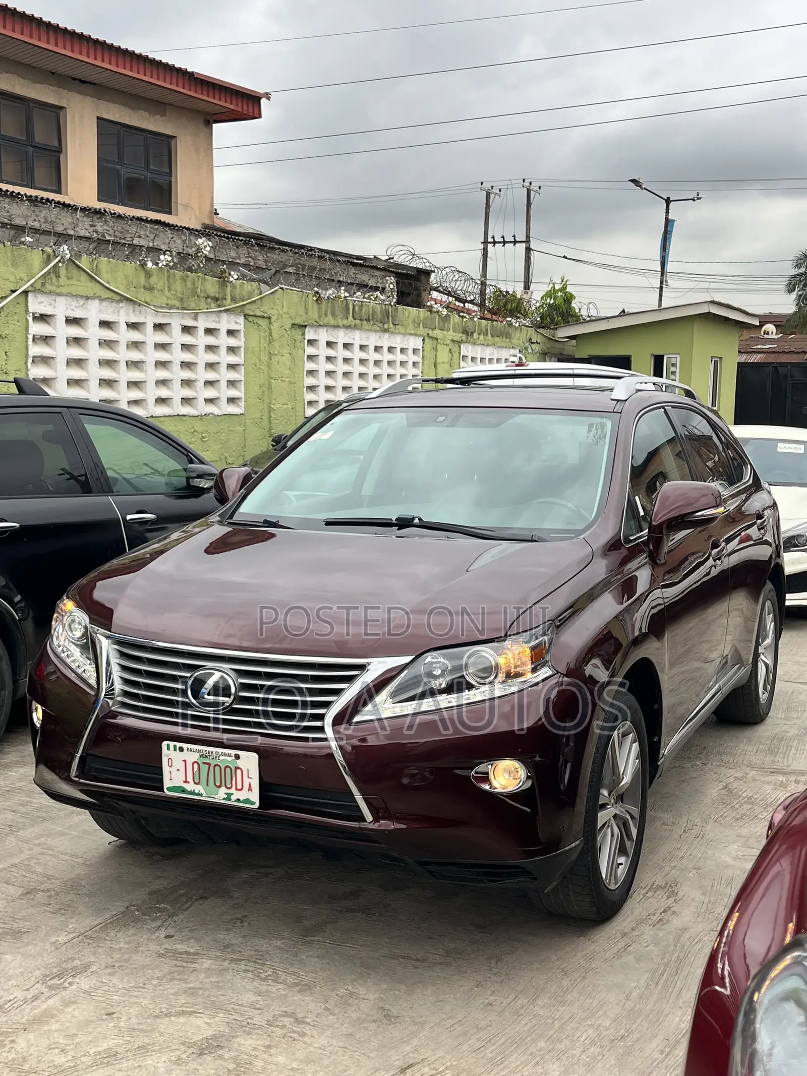 Lexus RX 350 AWD 2014 Burgundy