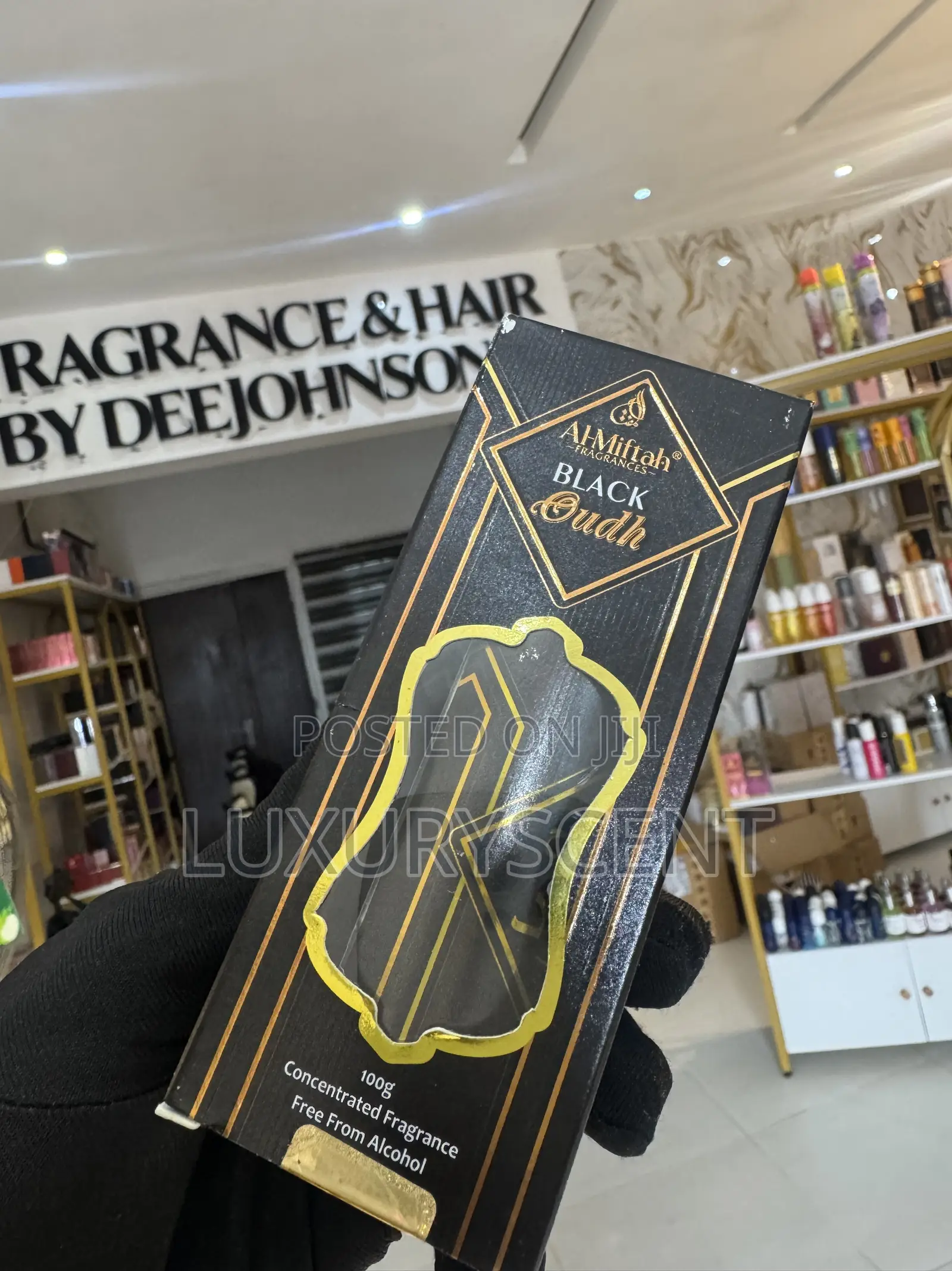 Black Oudh 100ml Concentrated Fragrance Oil