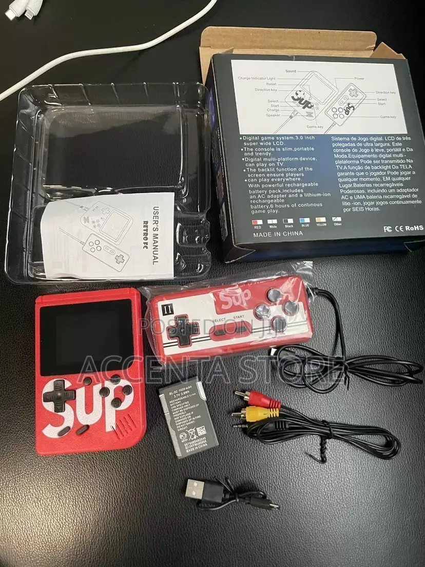 Retro Game Console With Game Pad