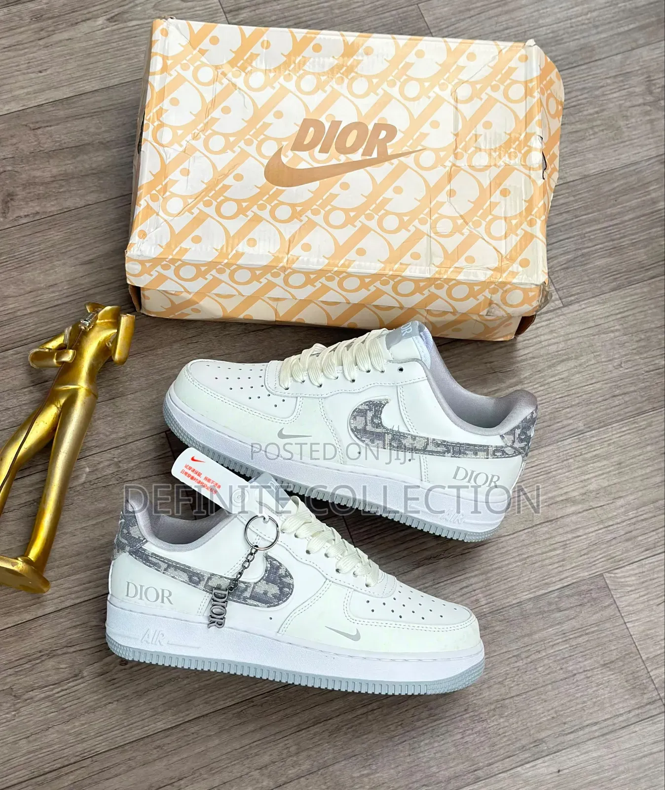 NIKE Air Force 1 Premium Molten Metal Sneakers
