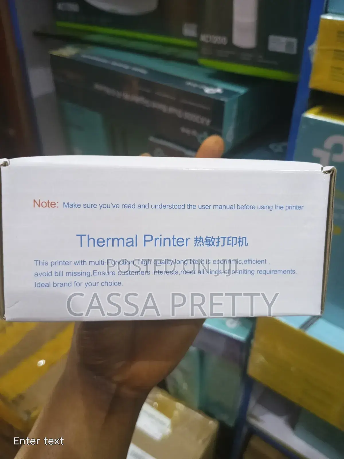 OMA Portable Thermal Printer - 58mm Bluetooth