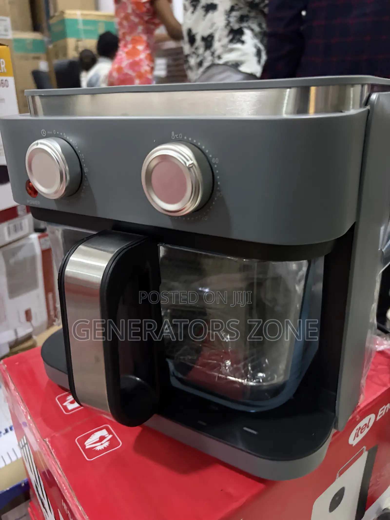 Qasa 6L Air Fryer With Glass Pot QFY-660