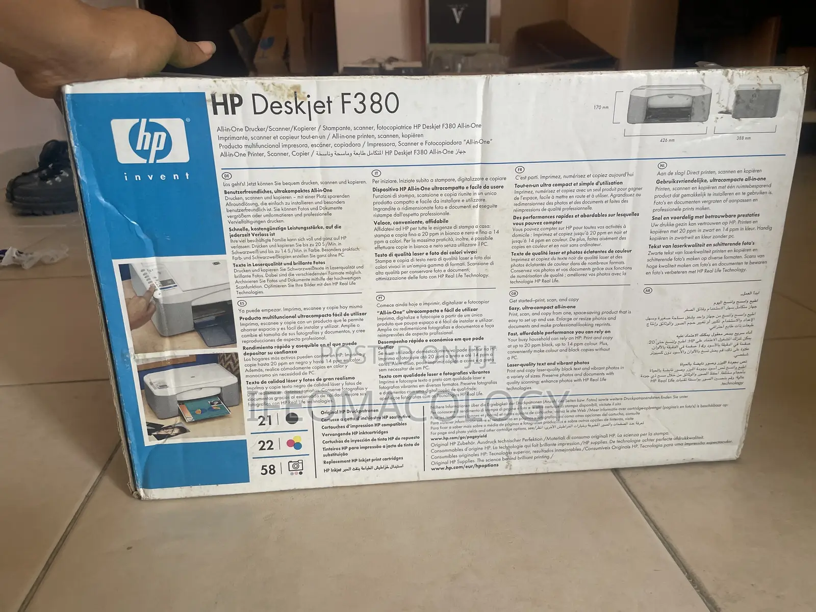 HP Deskjet F380