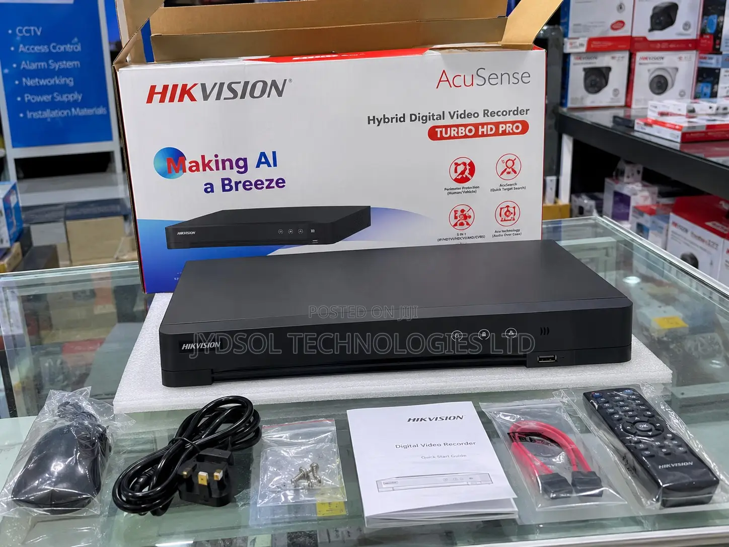 Hikvision 4 - Channel 1080p Acusense DVR IDS-7204HQHI-M1/XT