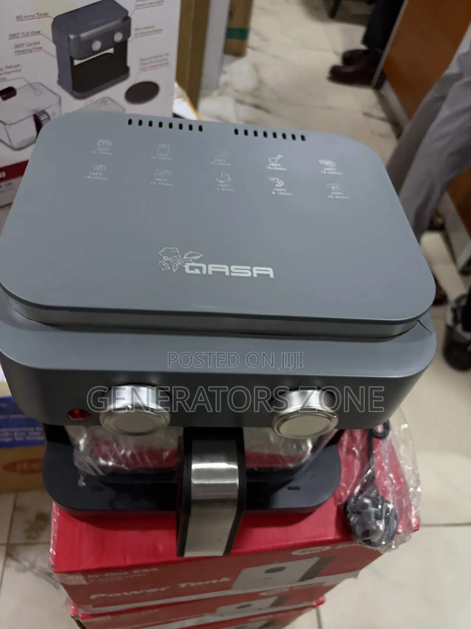 Qasa QFY-660 6L Crispy Cooking Air Fryer