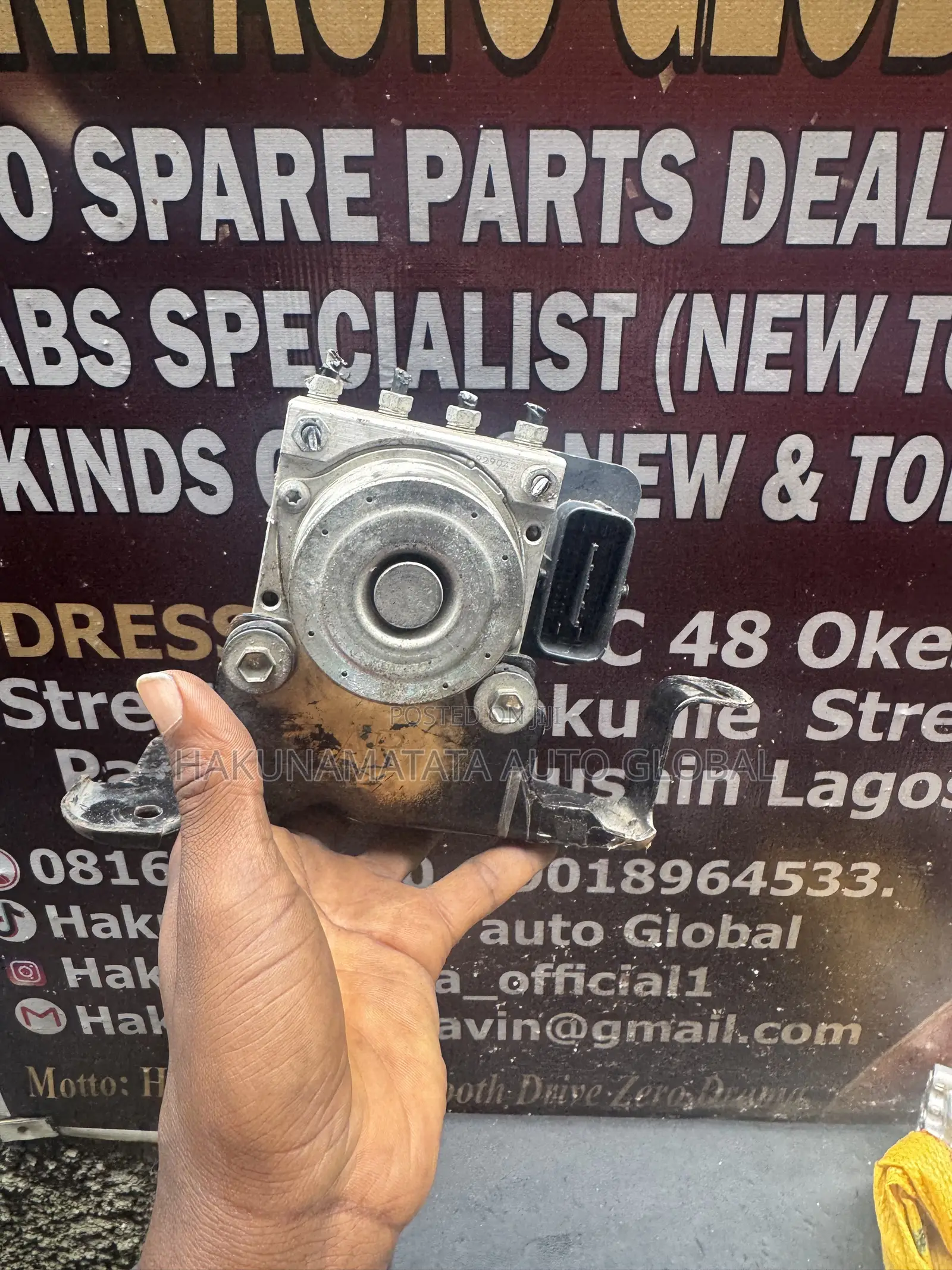 Clean Tokunbo Toyota Hilux Revo 2018 ABS Module