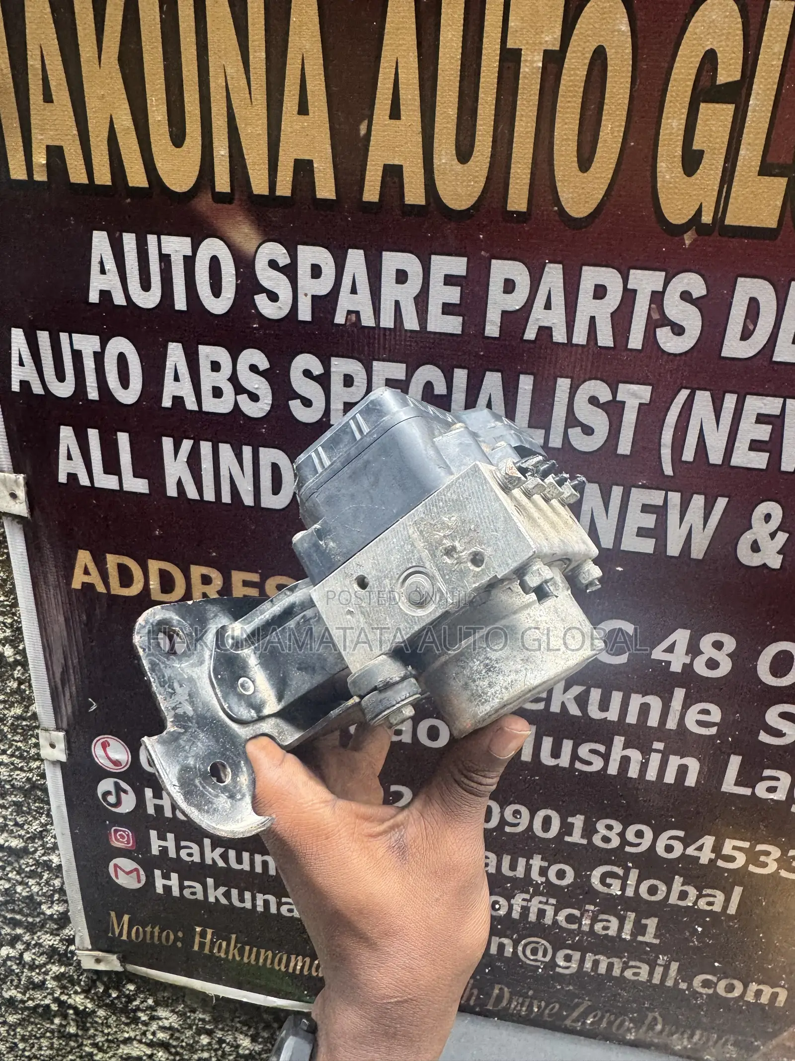 Clean Tokunbo Toyota Hilux Revo 2018 ABS Module