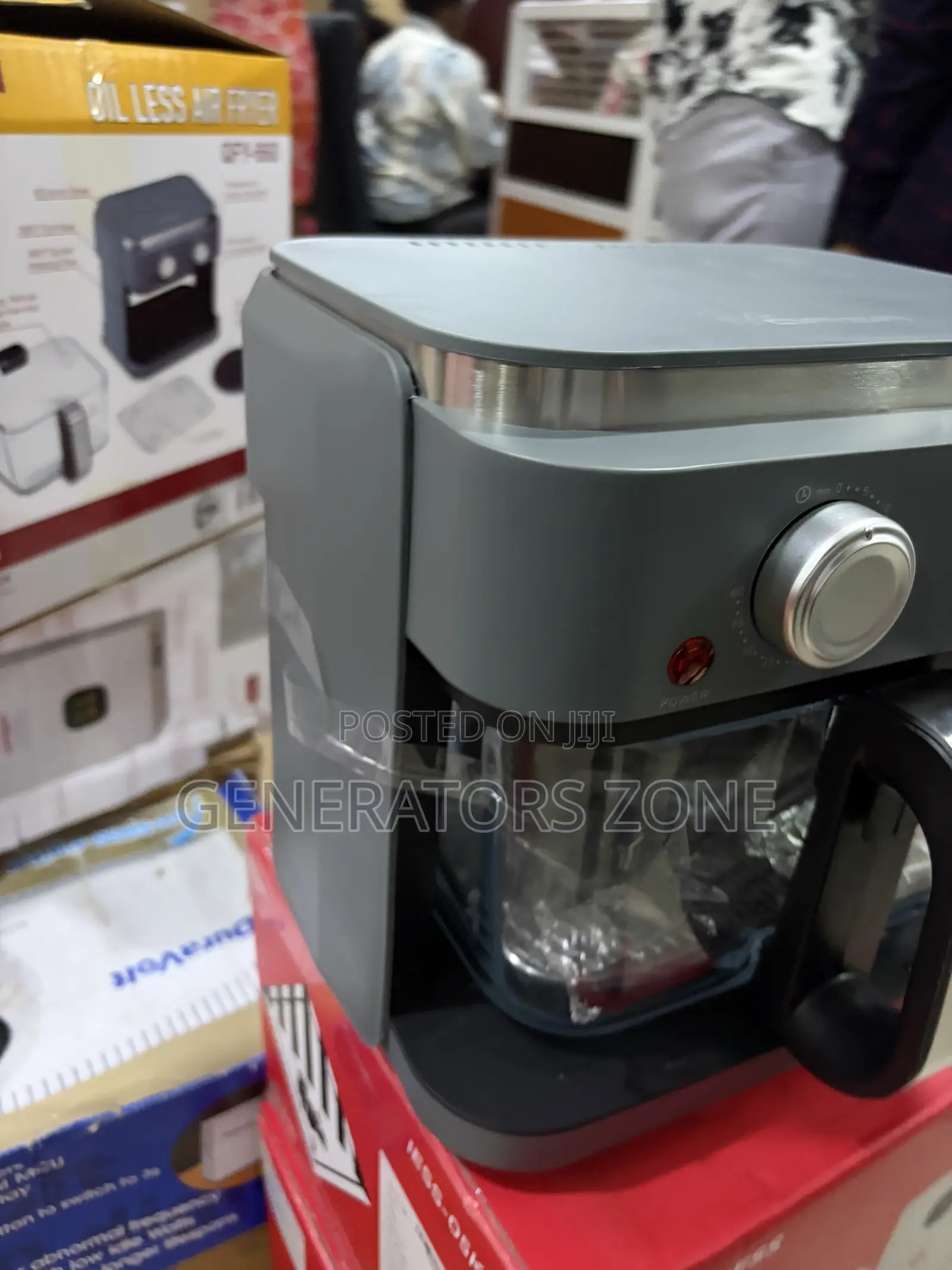 Qasa 6L Large Capacity Oil Less Fryer