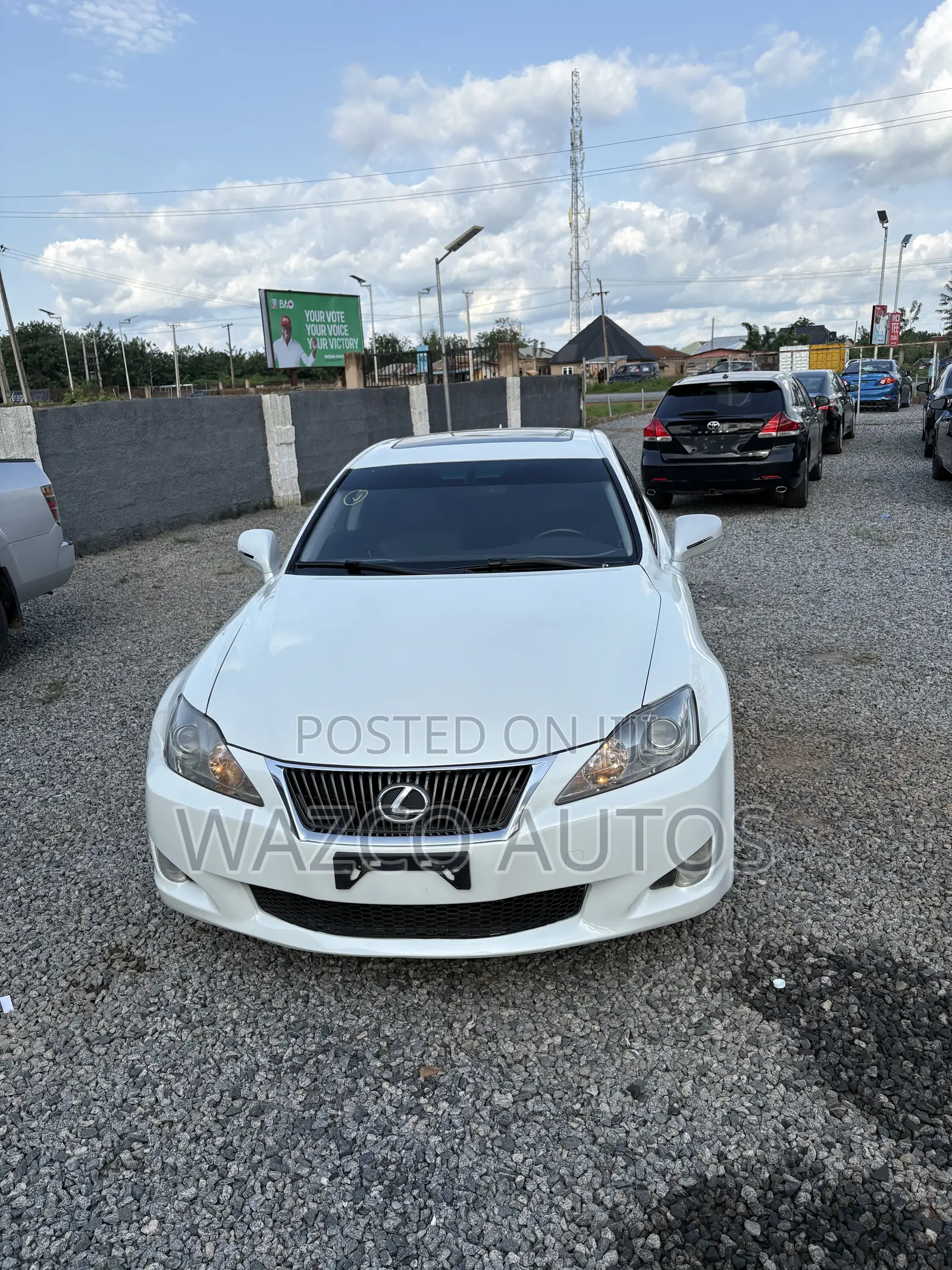 Lexus IS 2012 White