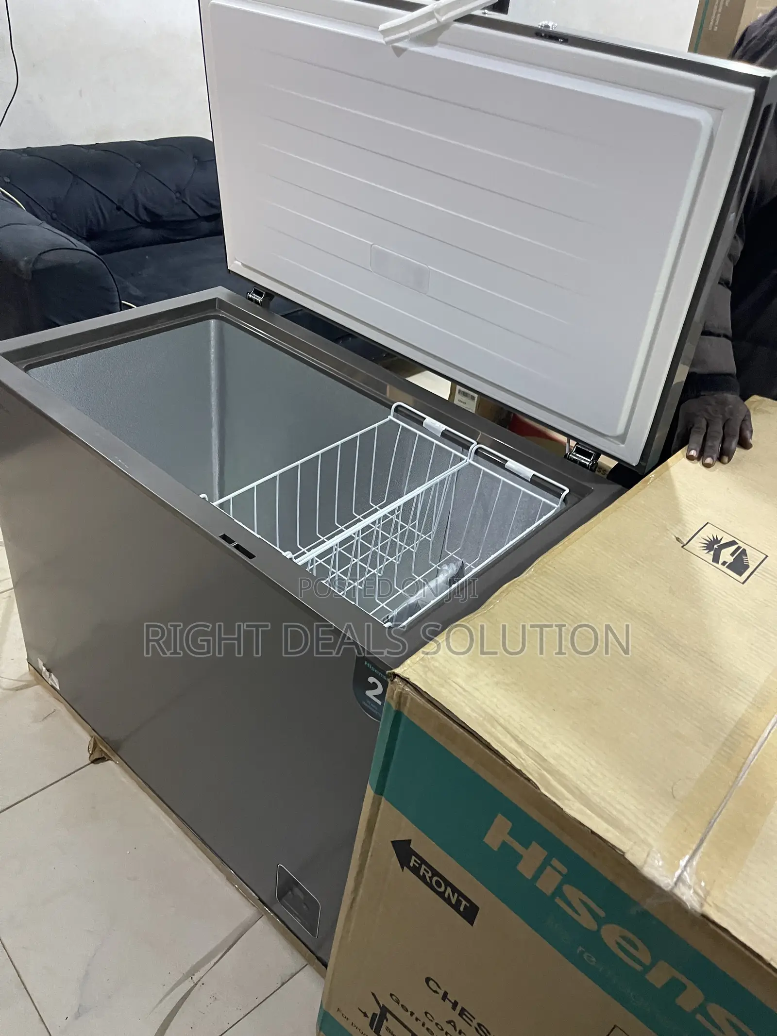 Keep Your Investment Frozen Protected With Hisense 340SHI Freezer
