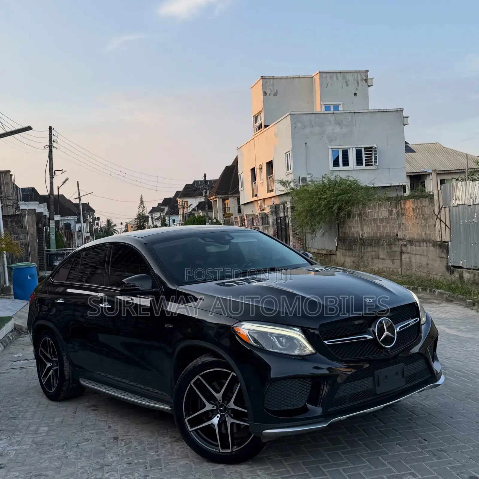 Mercedes-Benz GLE-Class AMG GLE 43 4MATIC 2018 Black