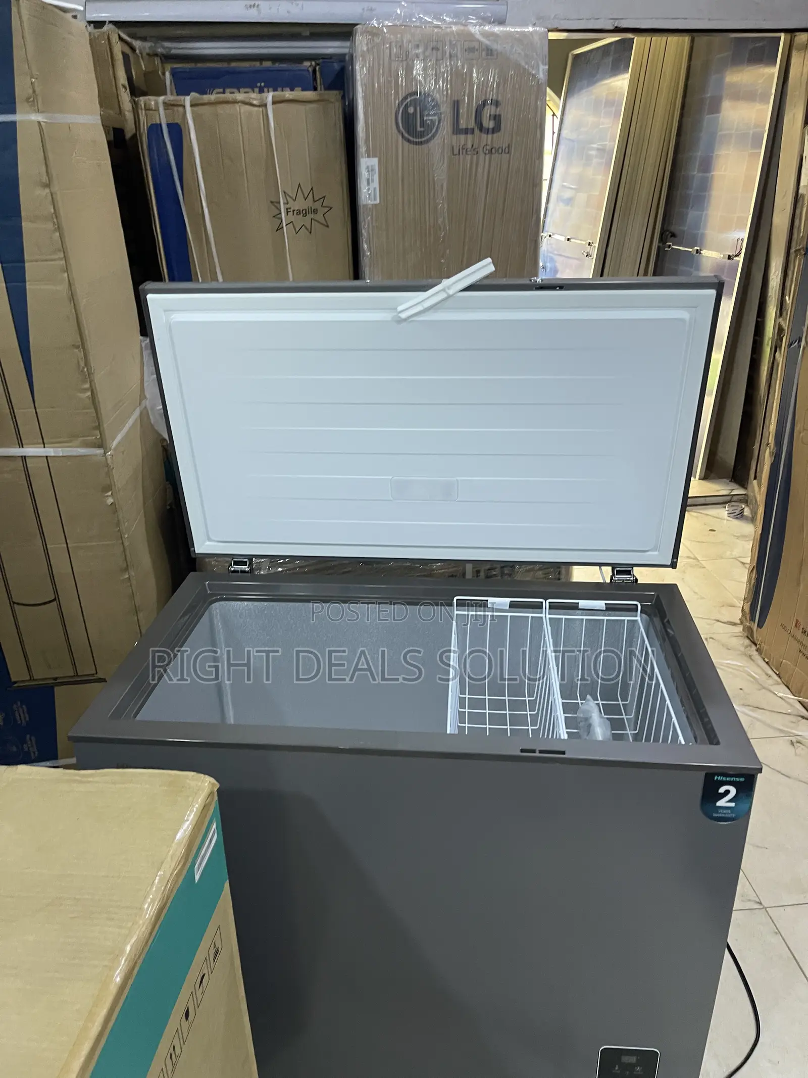 Keep Your Business Stock Cold Ready With Hisense 340SHI Inv. Freezer